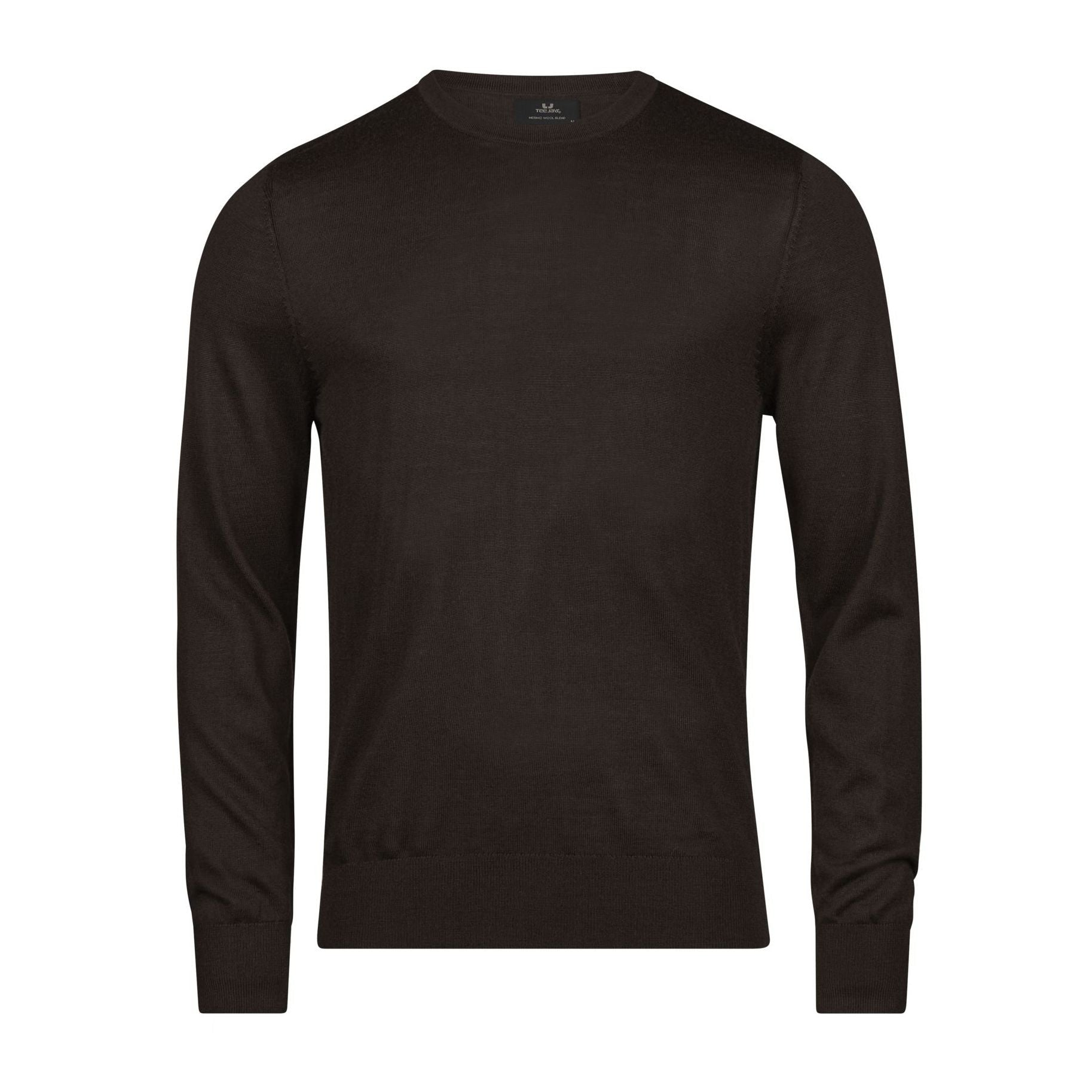 Pull Col Rond Homme - Mocha