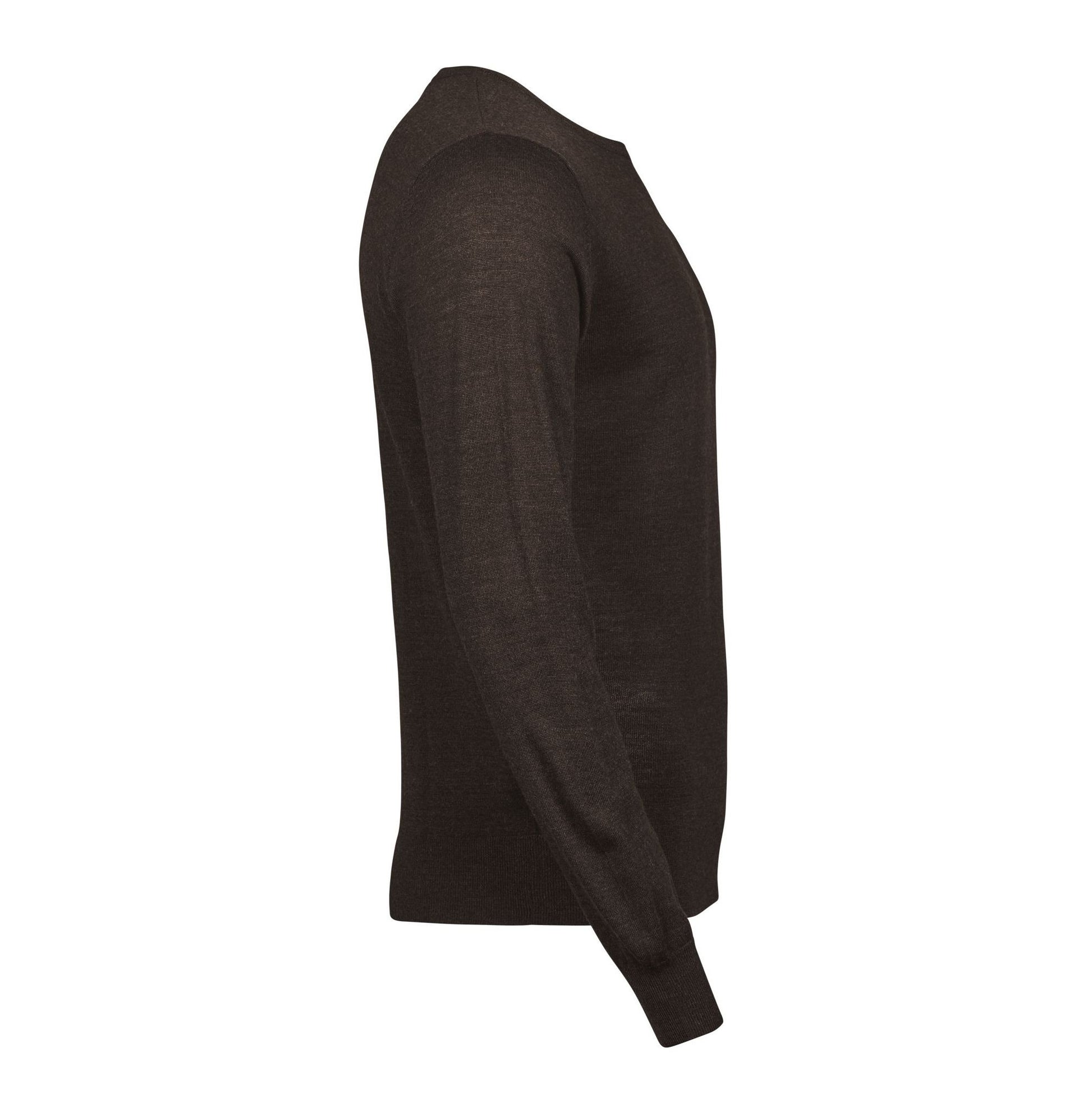 Pull Col Rond Homme - Mocha
