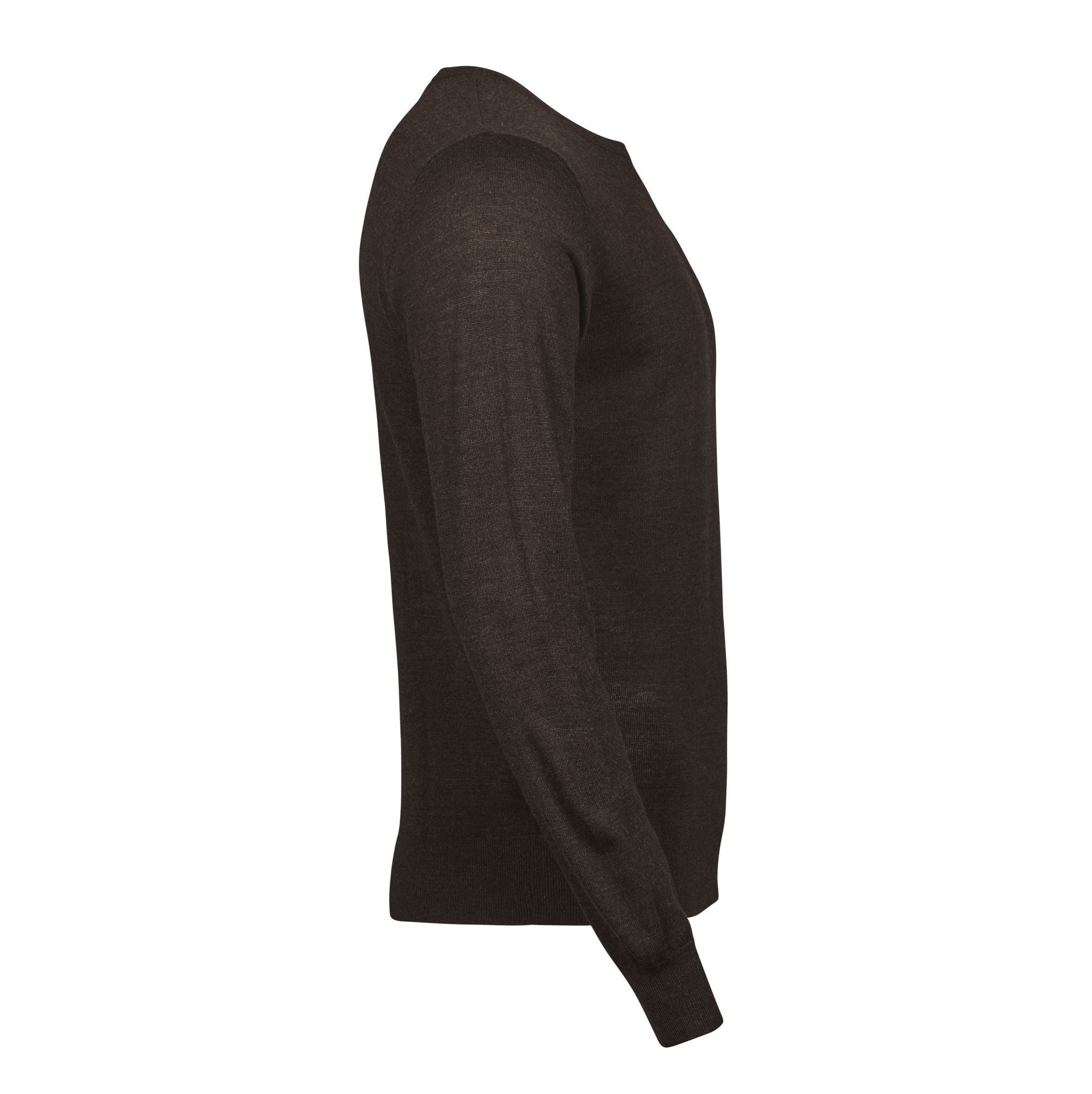 Pull Col Rond Homme - Mocha