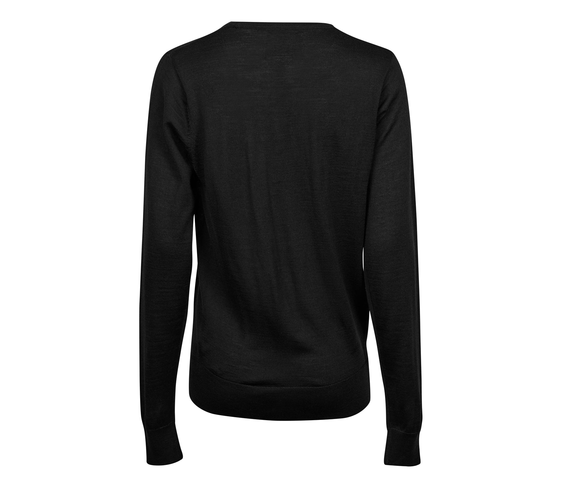 Pull Col Rond Femme - Black