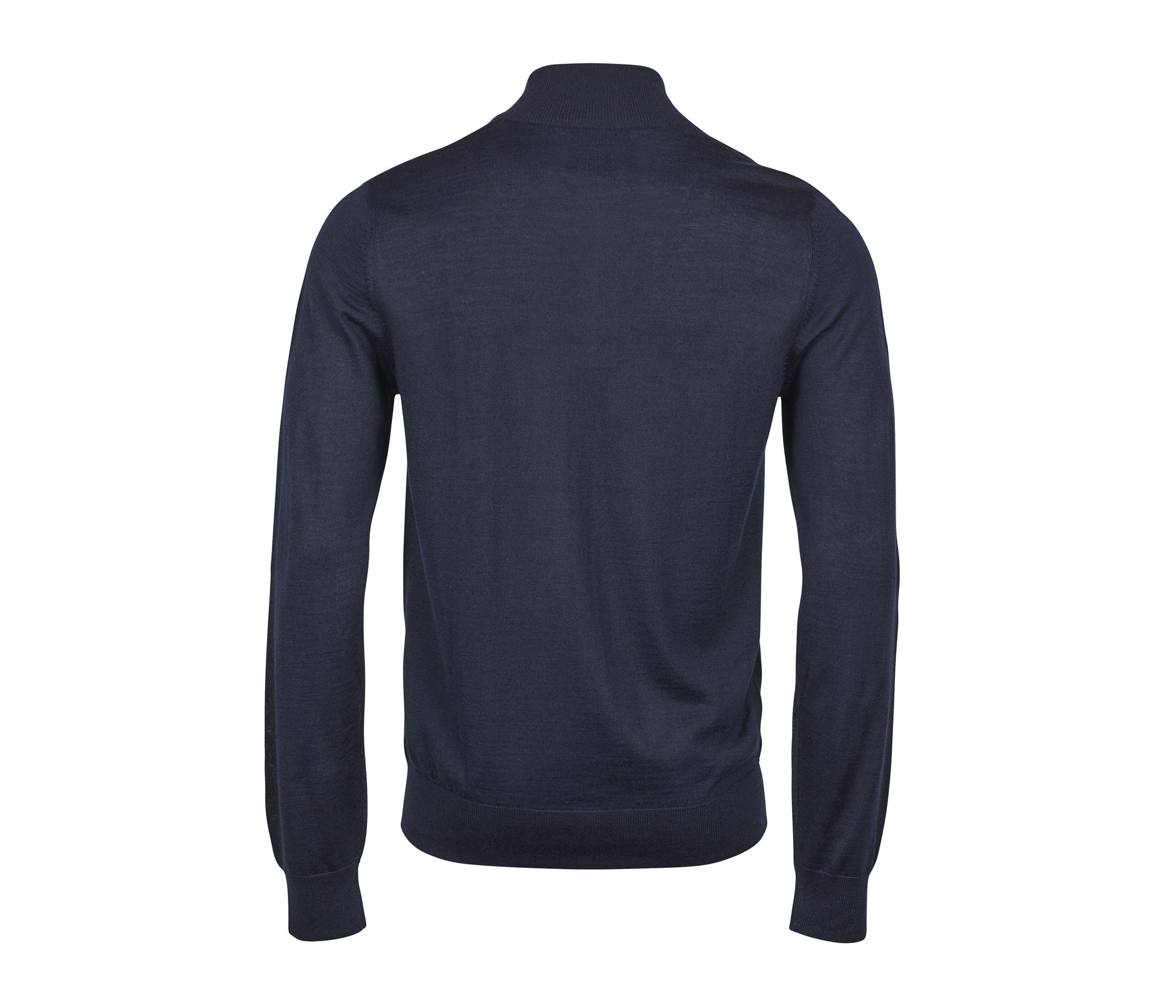 Pull Col Zippé - Navy