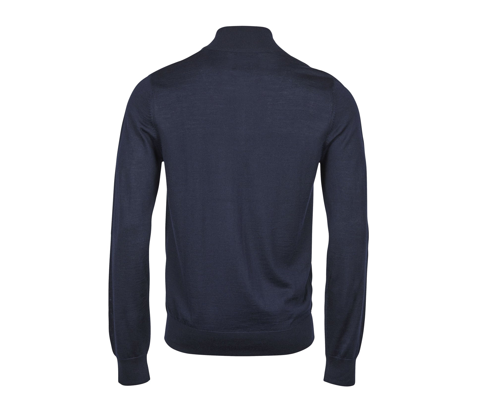 Pull Col Zippé - Navy