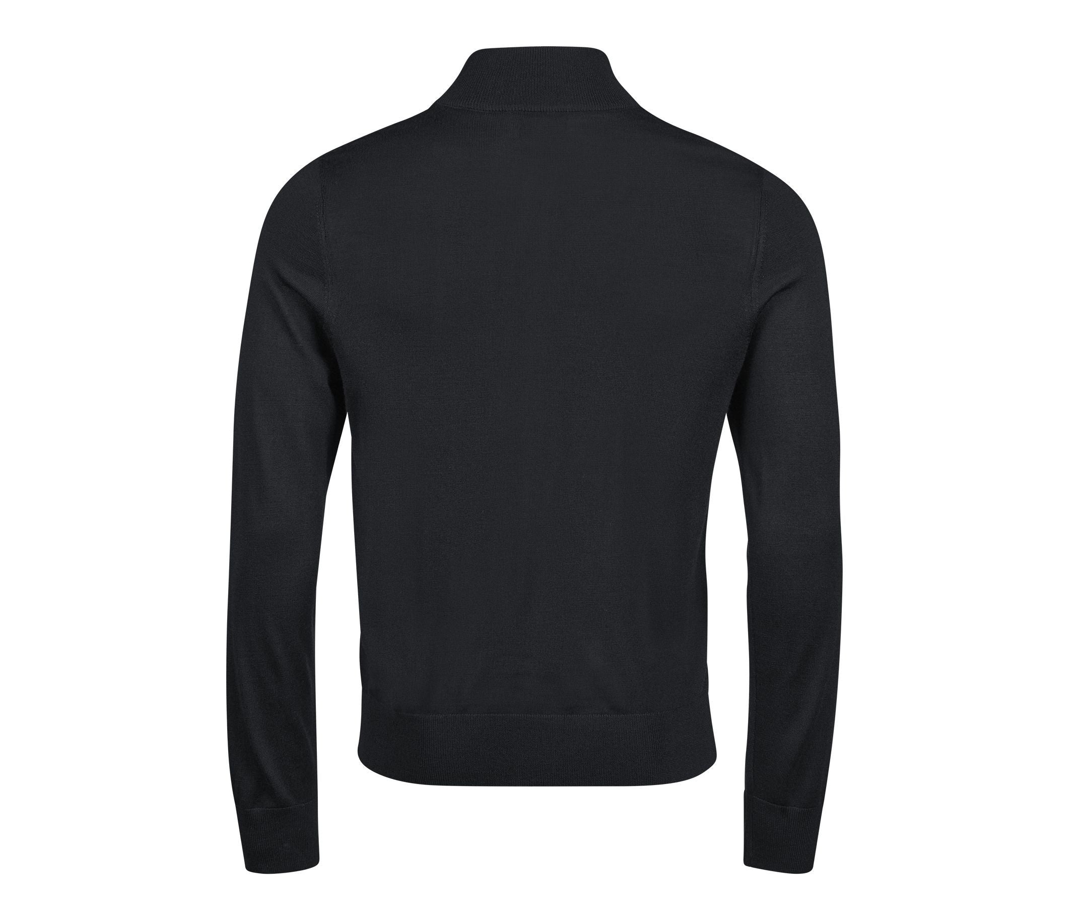 Gilet Grand Zip - Black