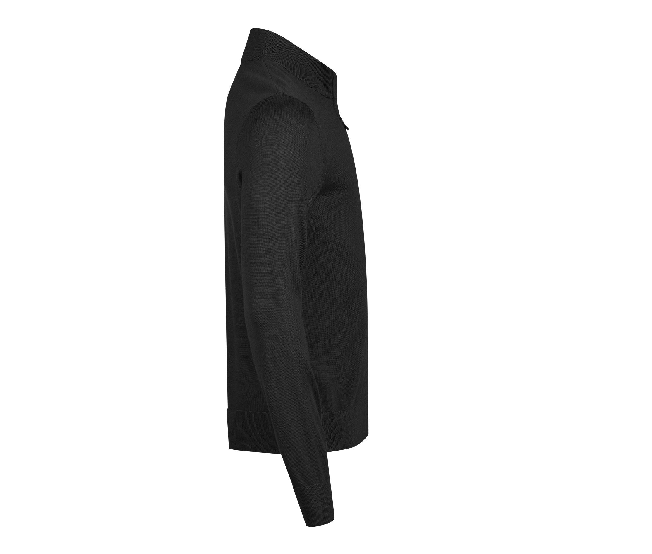 Gilet Grand Zip - Black