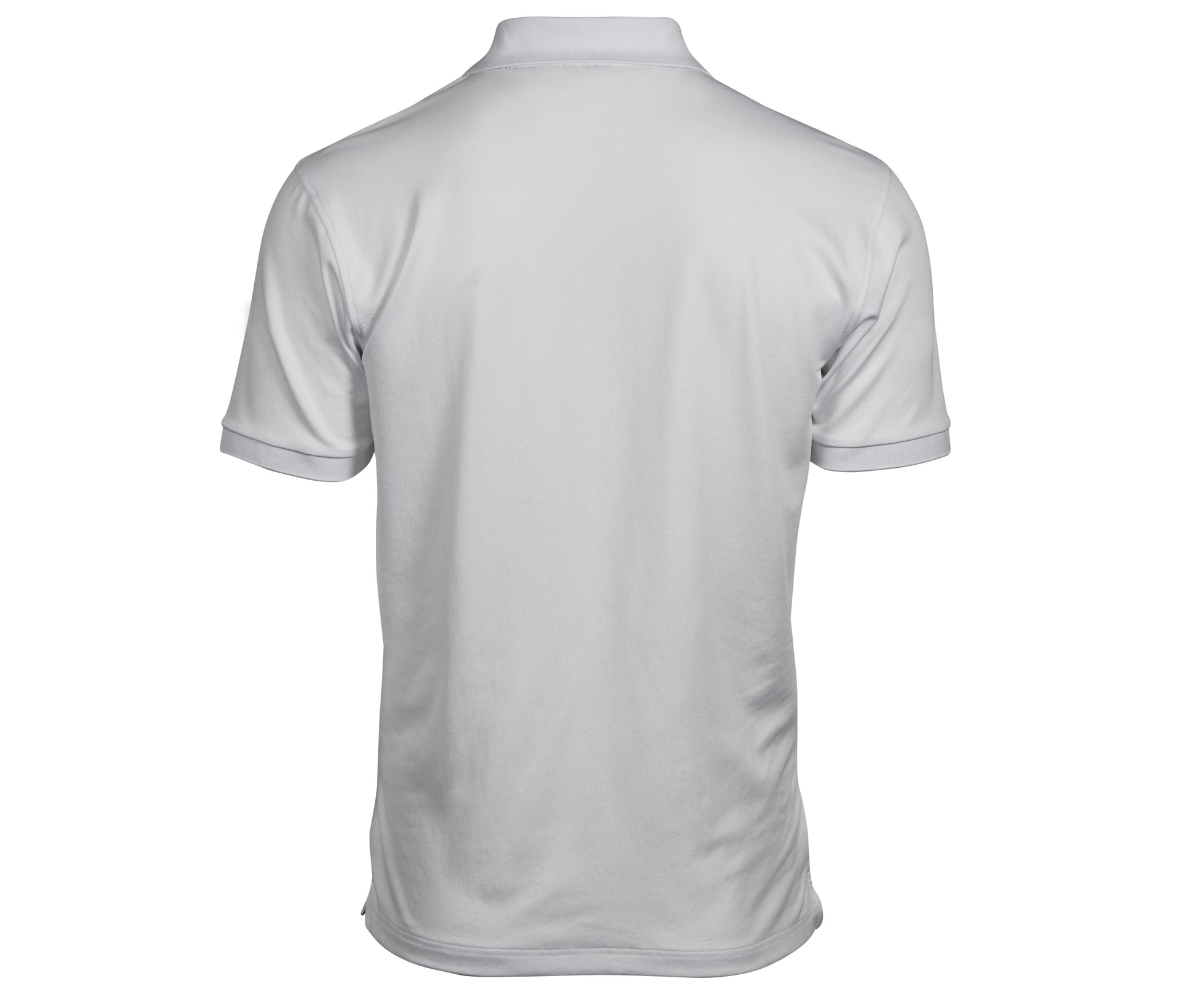 Polo en Polyester Recyclé et Élasthanne - White