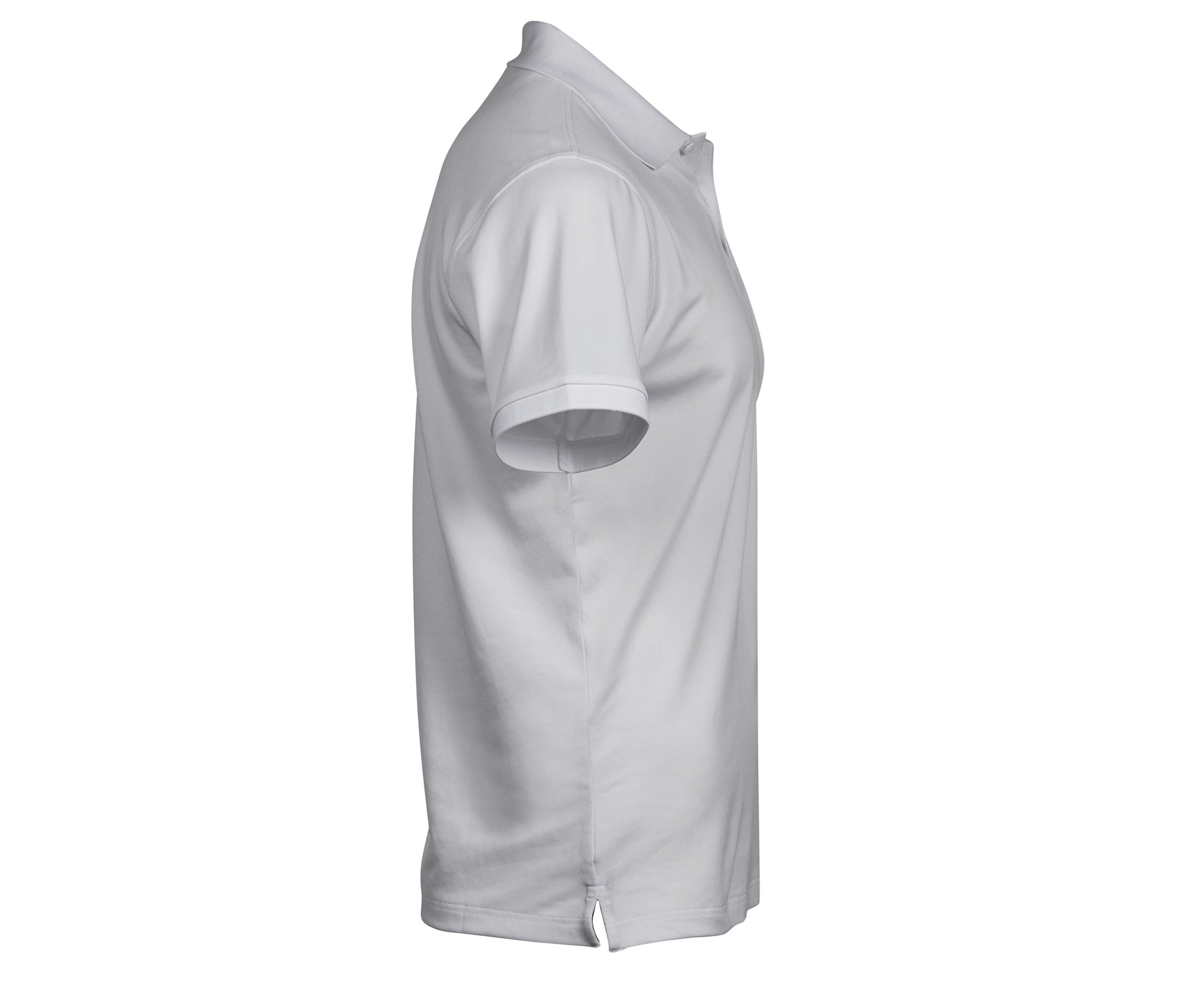Polo en Polyester Recyclé et Élasthanne - White