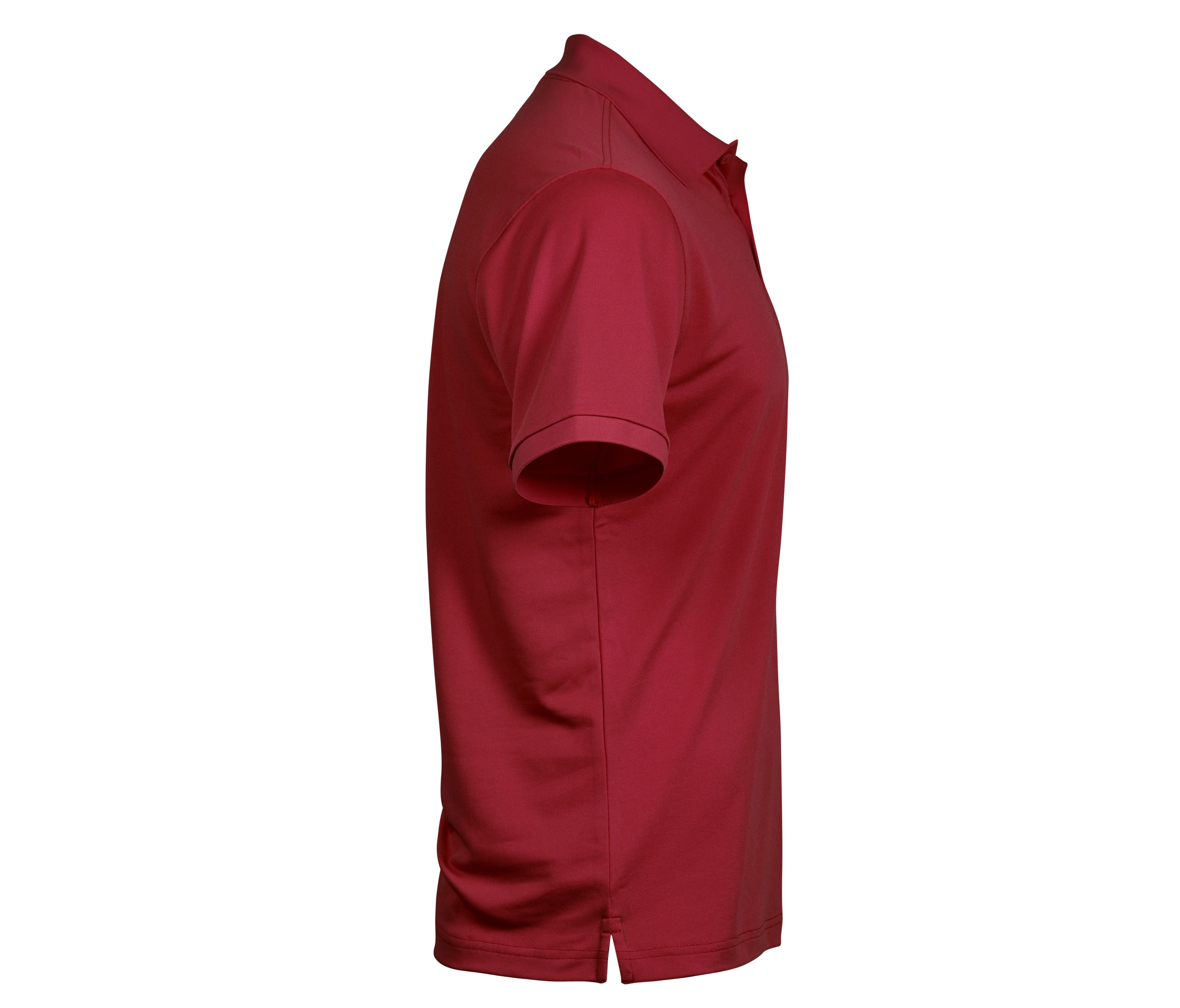 Polo en Polyester Recyclé et Élasthanne - Red