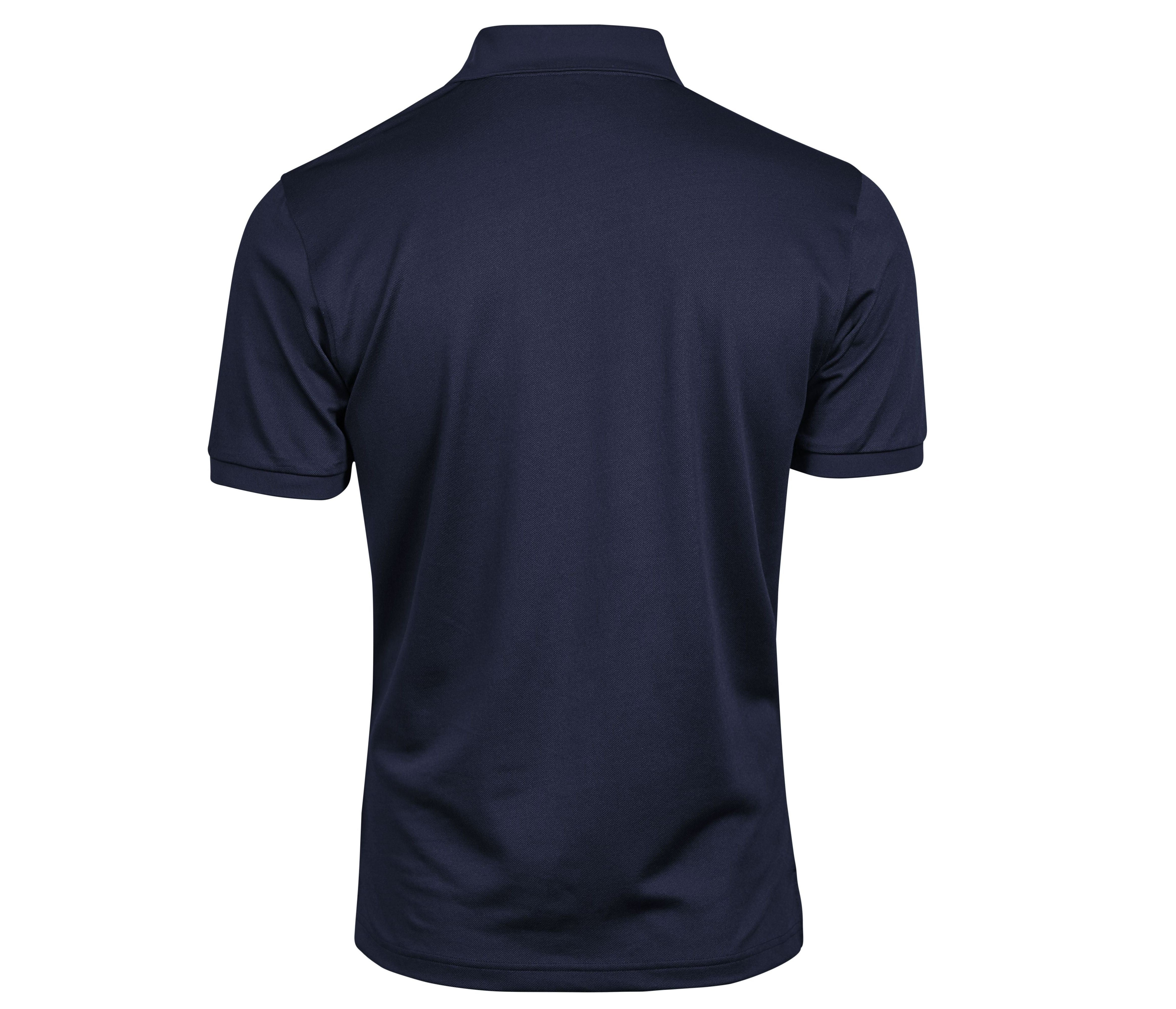 Polo en Polyester Recyclé et Élasthanne - Navy