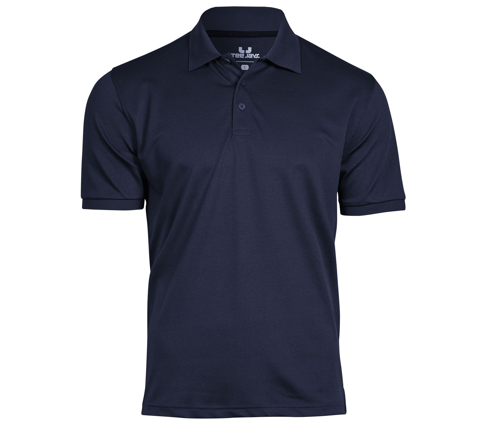 Polo en Polyester Recyclé et Élasthanne - Navy