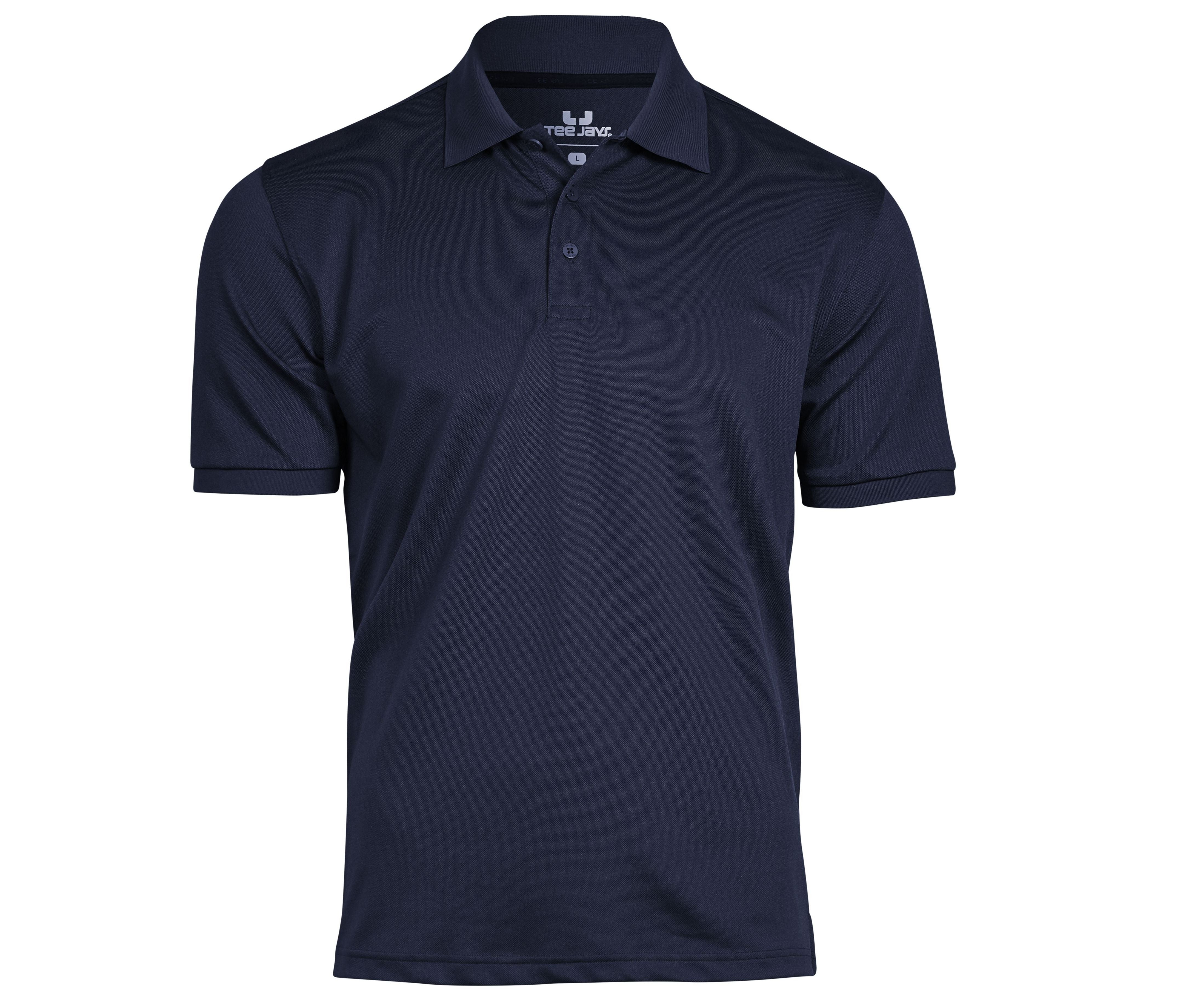 Polo en Polyester Recyclé et Élasthanne - Navy