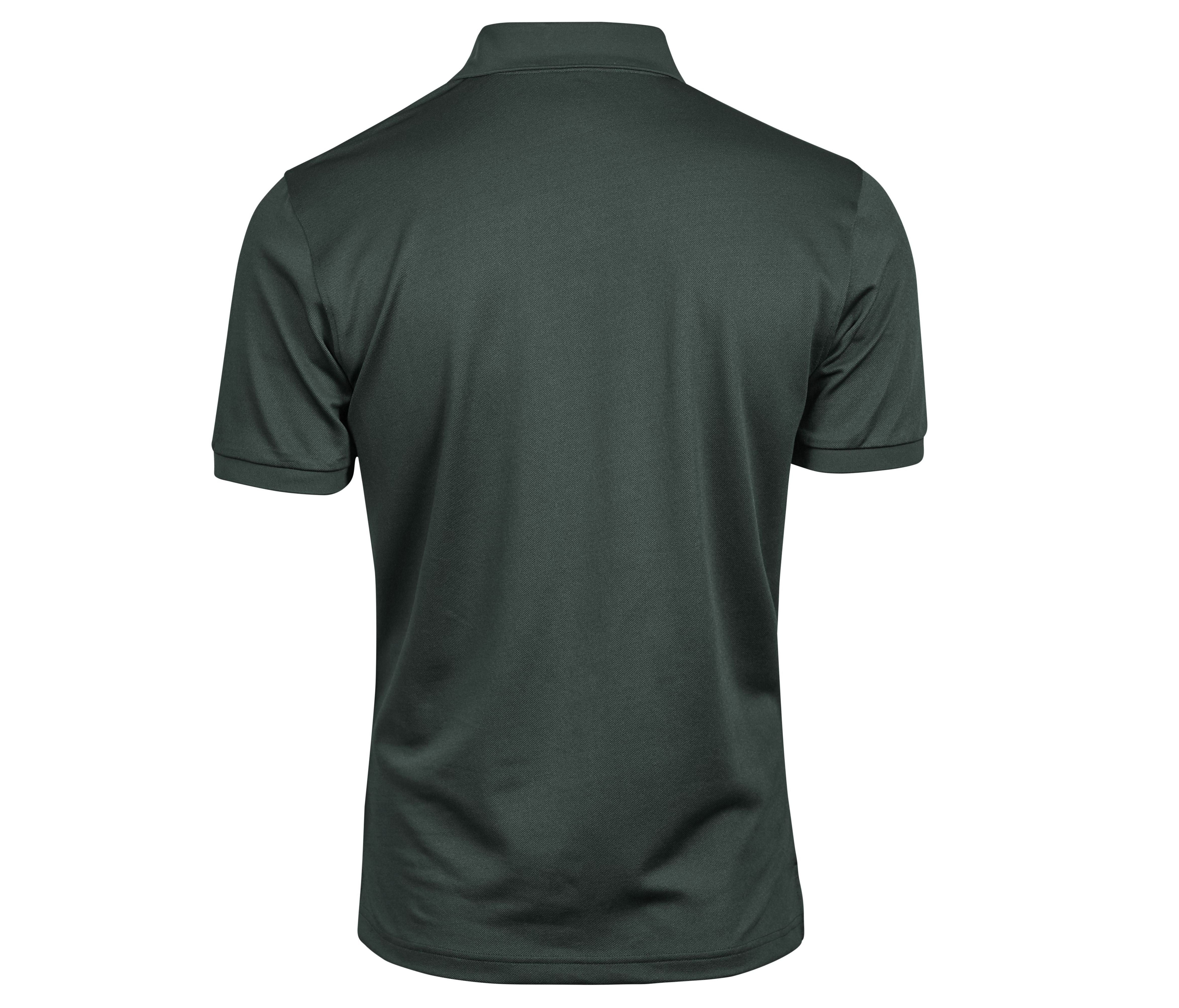 Polo en Polyester Recyclé et Élasthanne - Dark Green