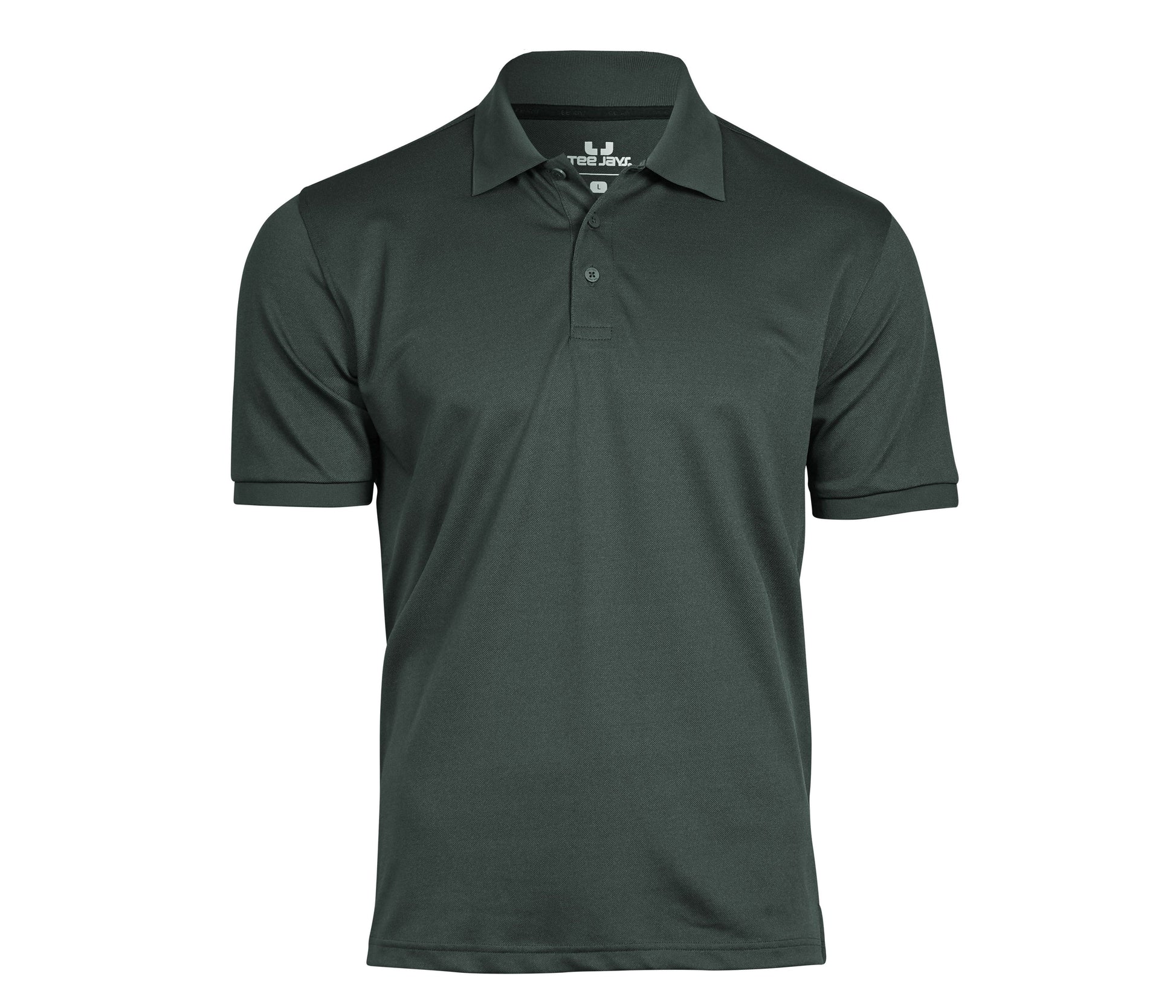 Polo en Polyester Recyclé et Élasthanne - Dark Green