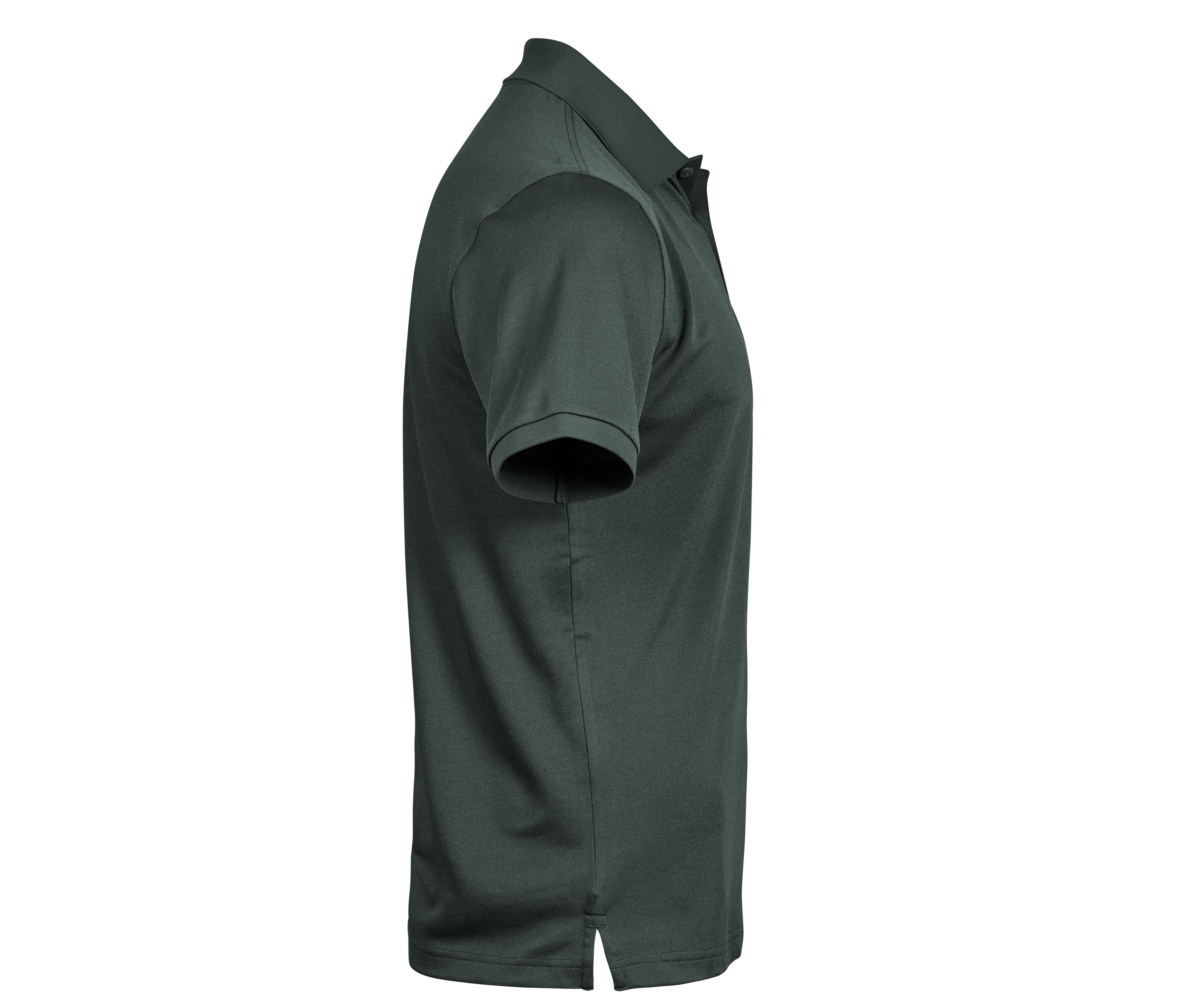 Polo en Polyester Recyclé et Élasthanne - Dark Green