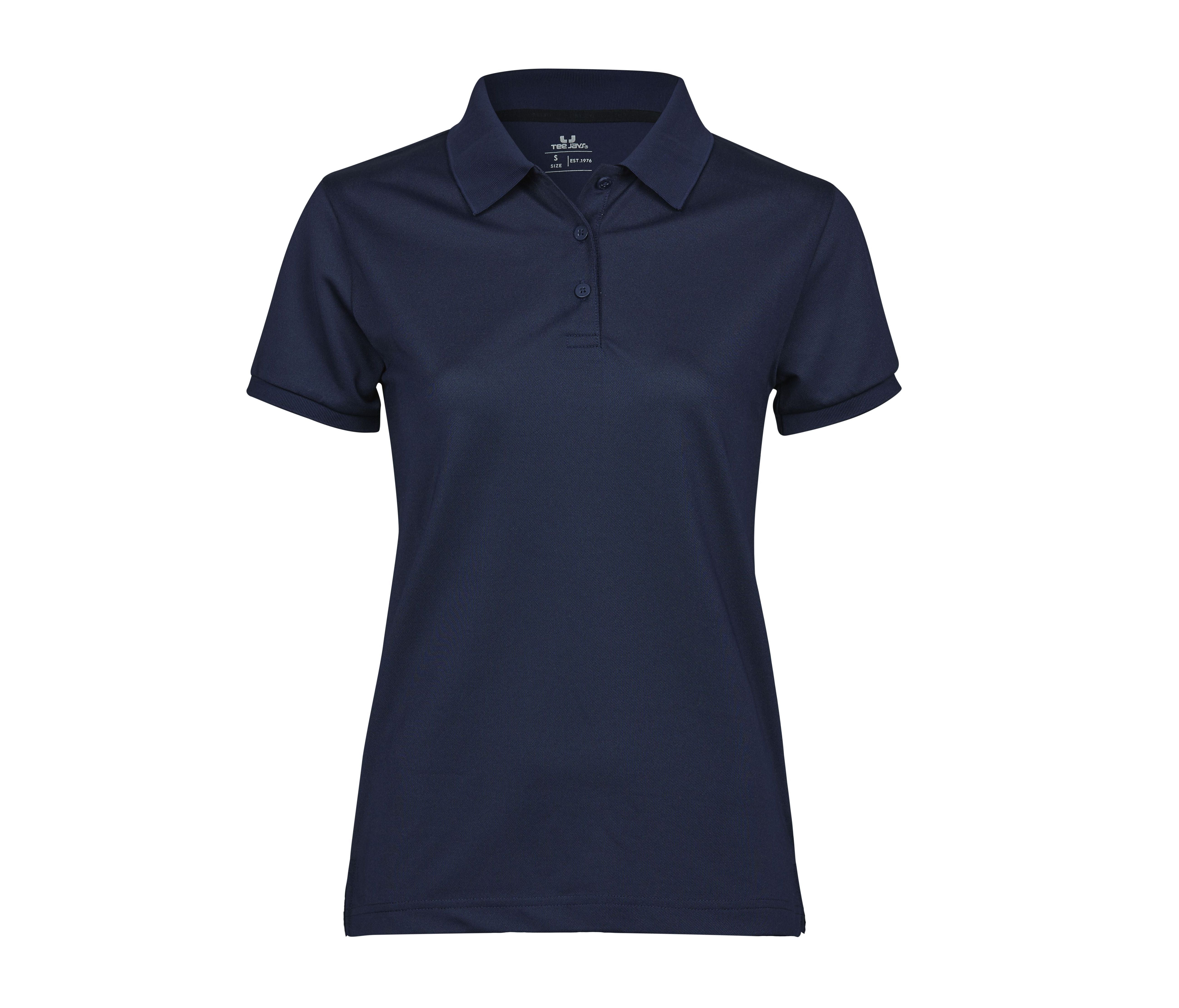 Polo Femme en Polyester Recyclé - Navy