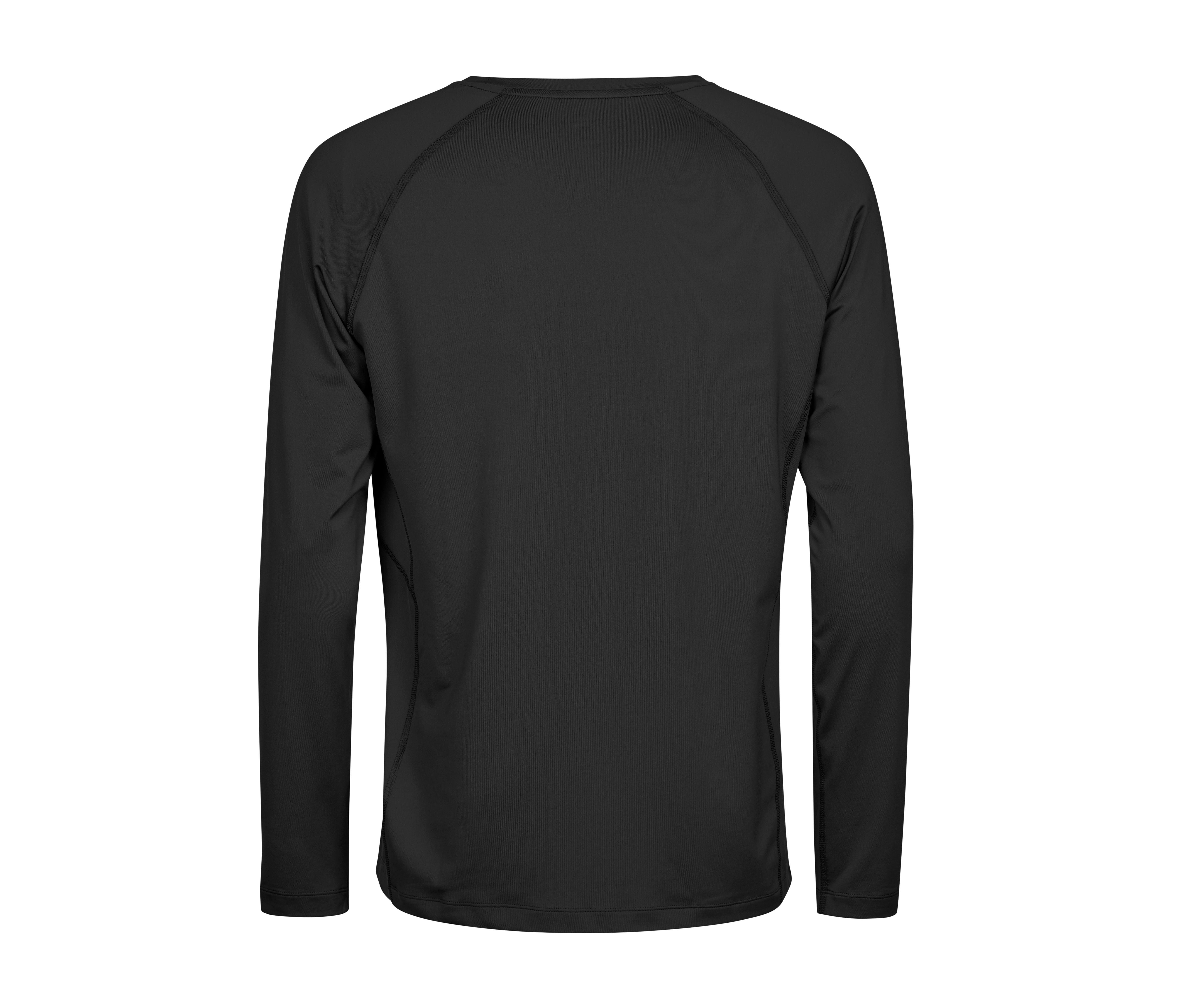Tee-Shirt de Sport Manches Longues - Black