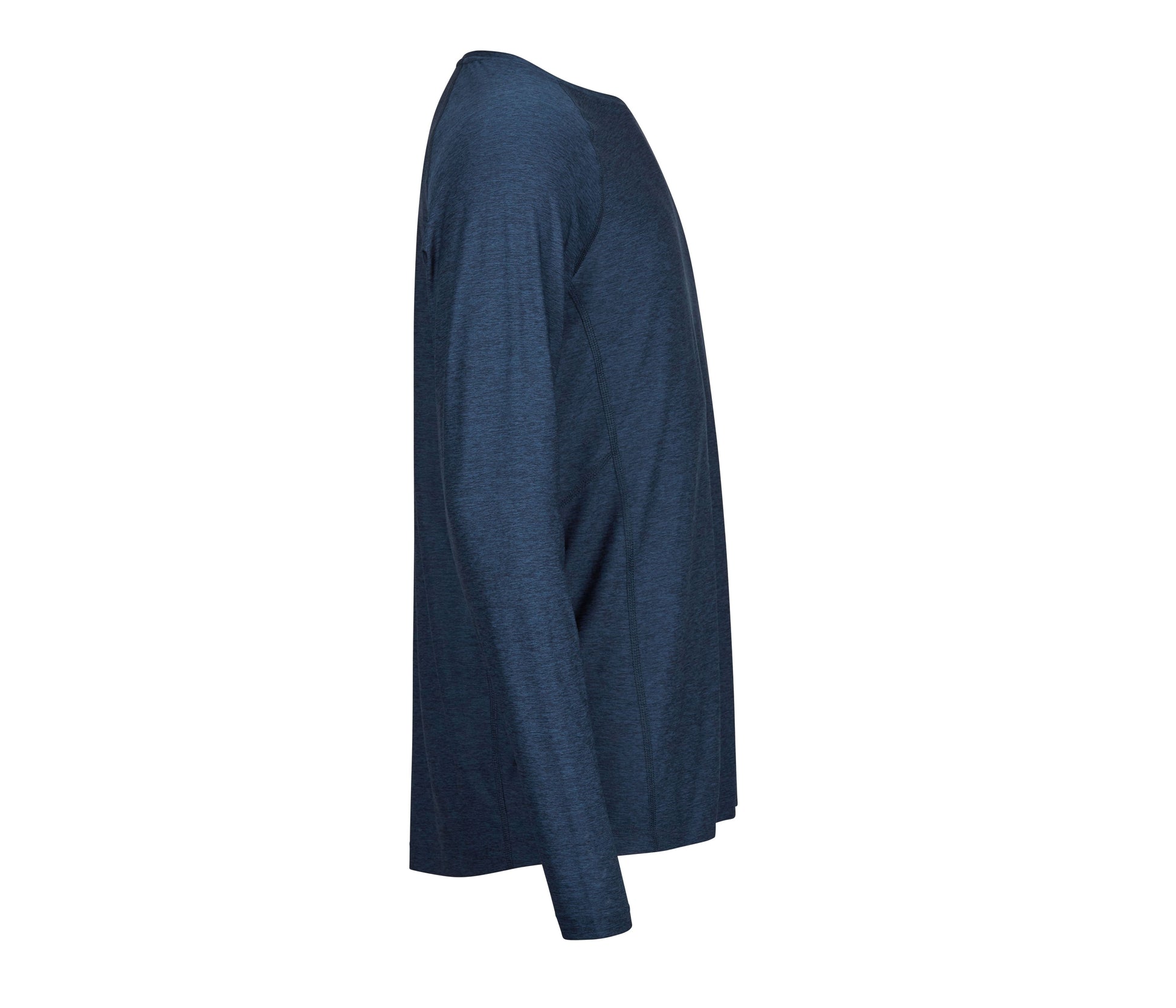 Tee-Shirt de Sport Manches Longues - Navy Melange