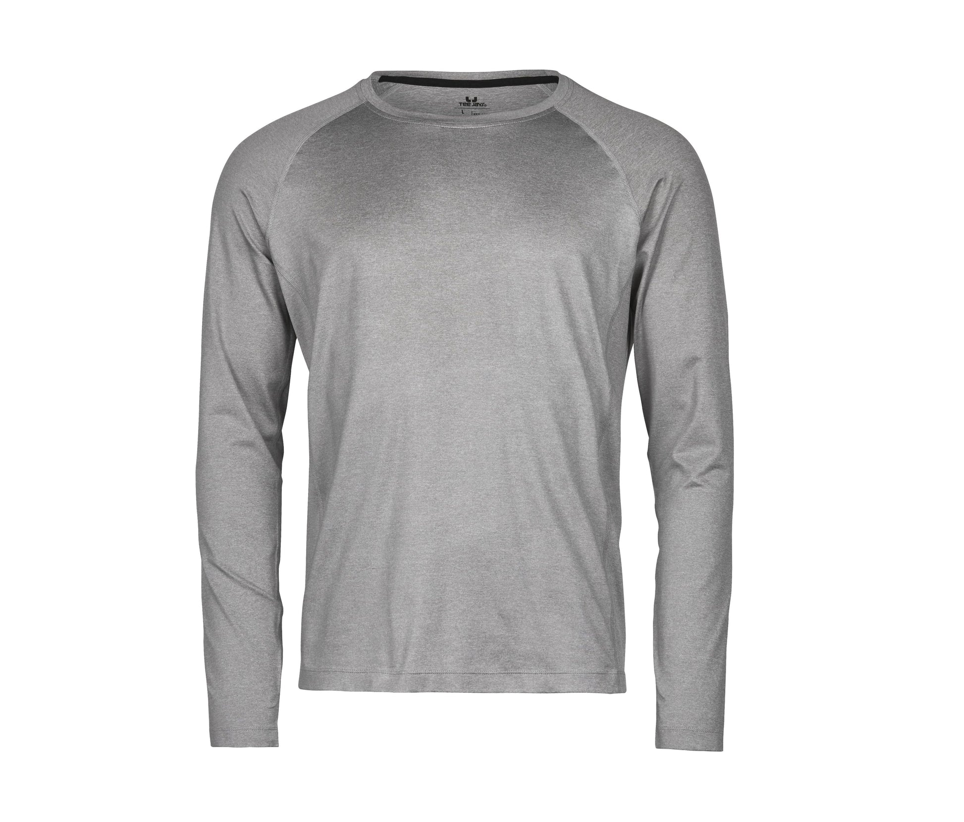 Tee-Shirt de Sport Manches Longues - Grey Melange