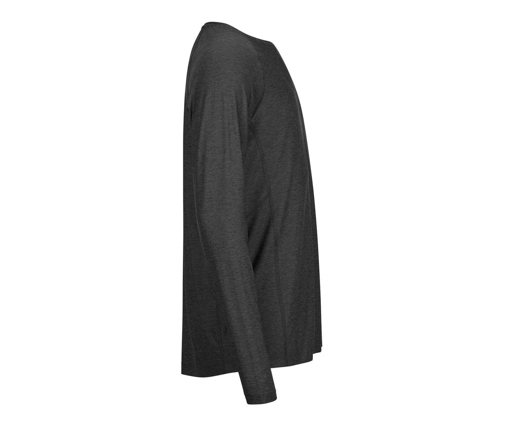 Tee-Shirt de Sport Manches Longues - Black Melange