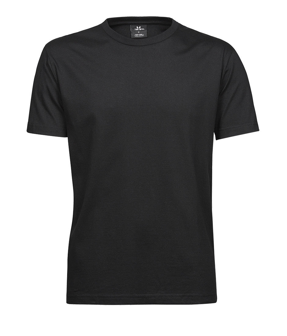 Tee-Shirt Homme Col Rond - Black