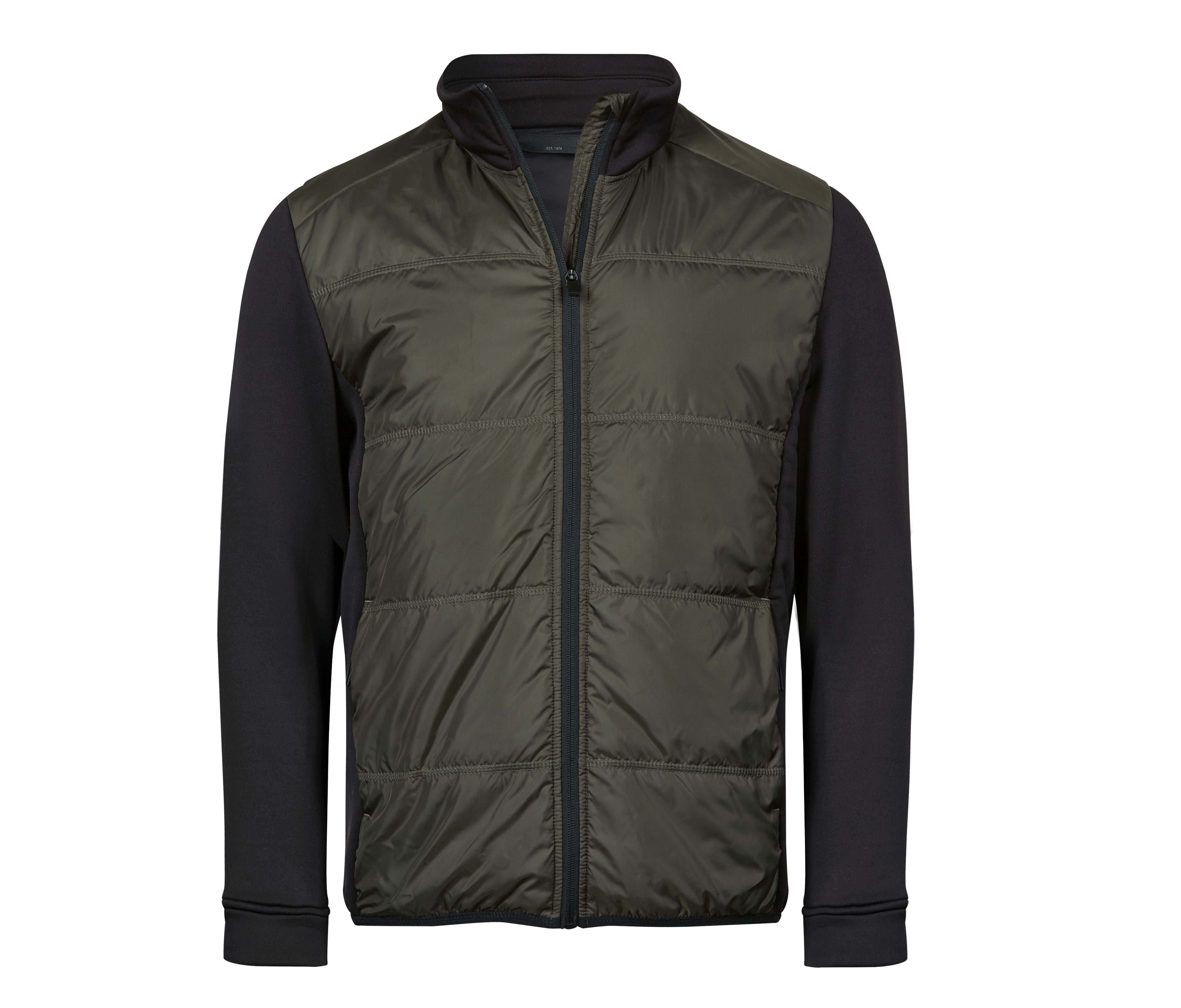 Veste Bi-Matière - Deep Green / Black
