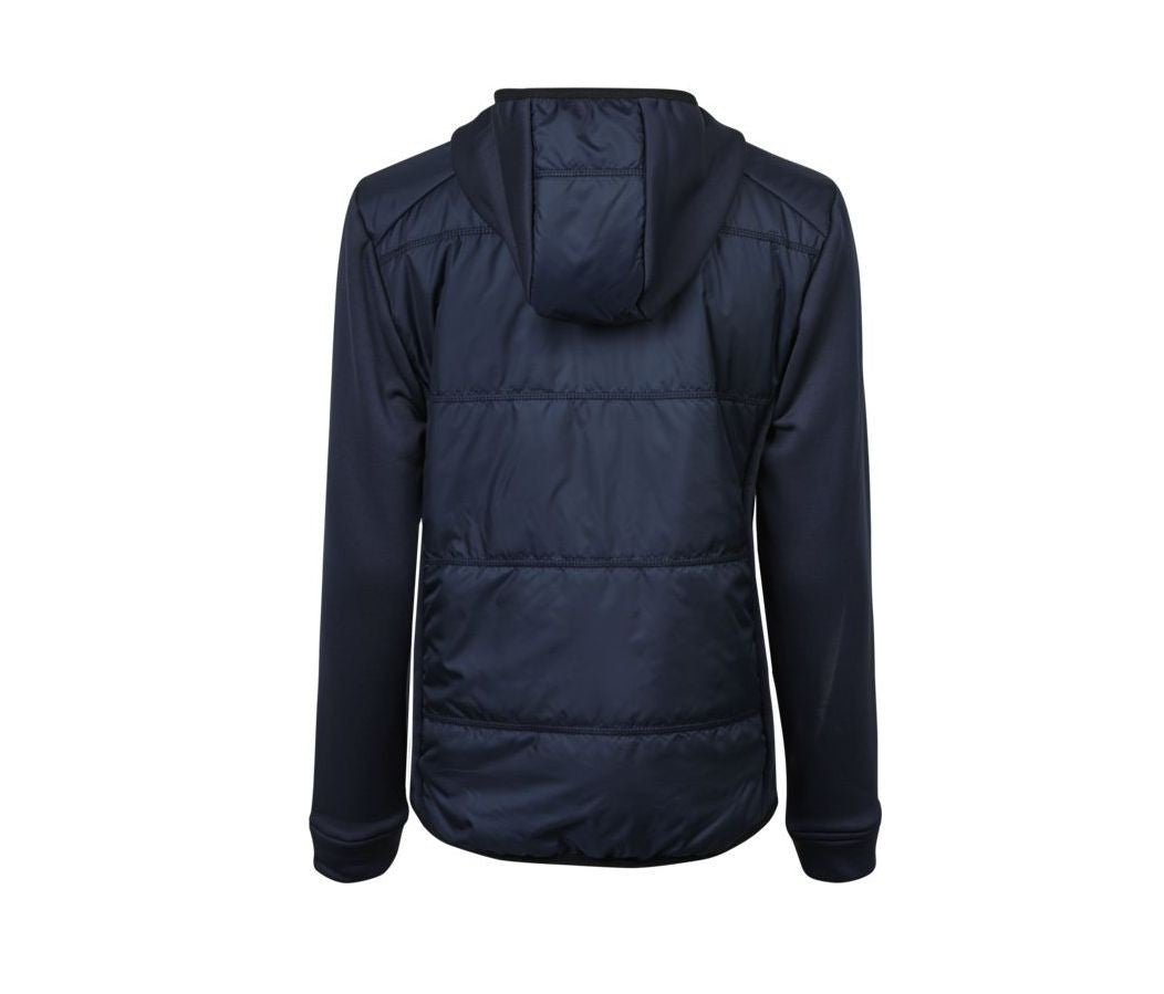 Veste Bi-Matière à Capuche Femme - Navy / Navy