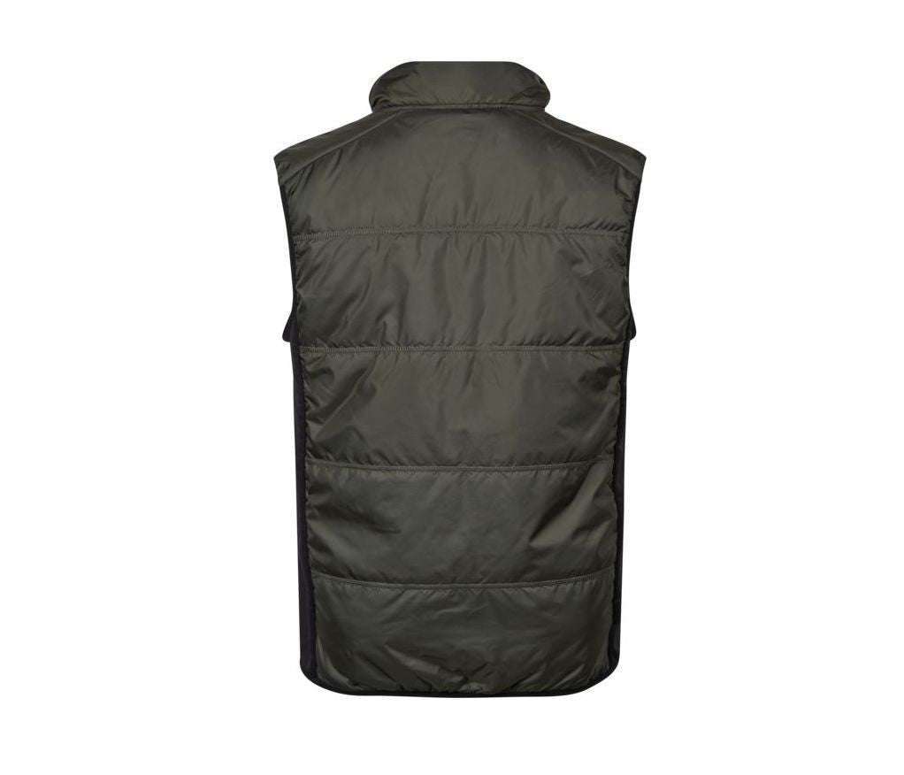 Bodywarmer Bi-Matière - Deep Green / Black