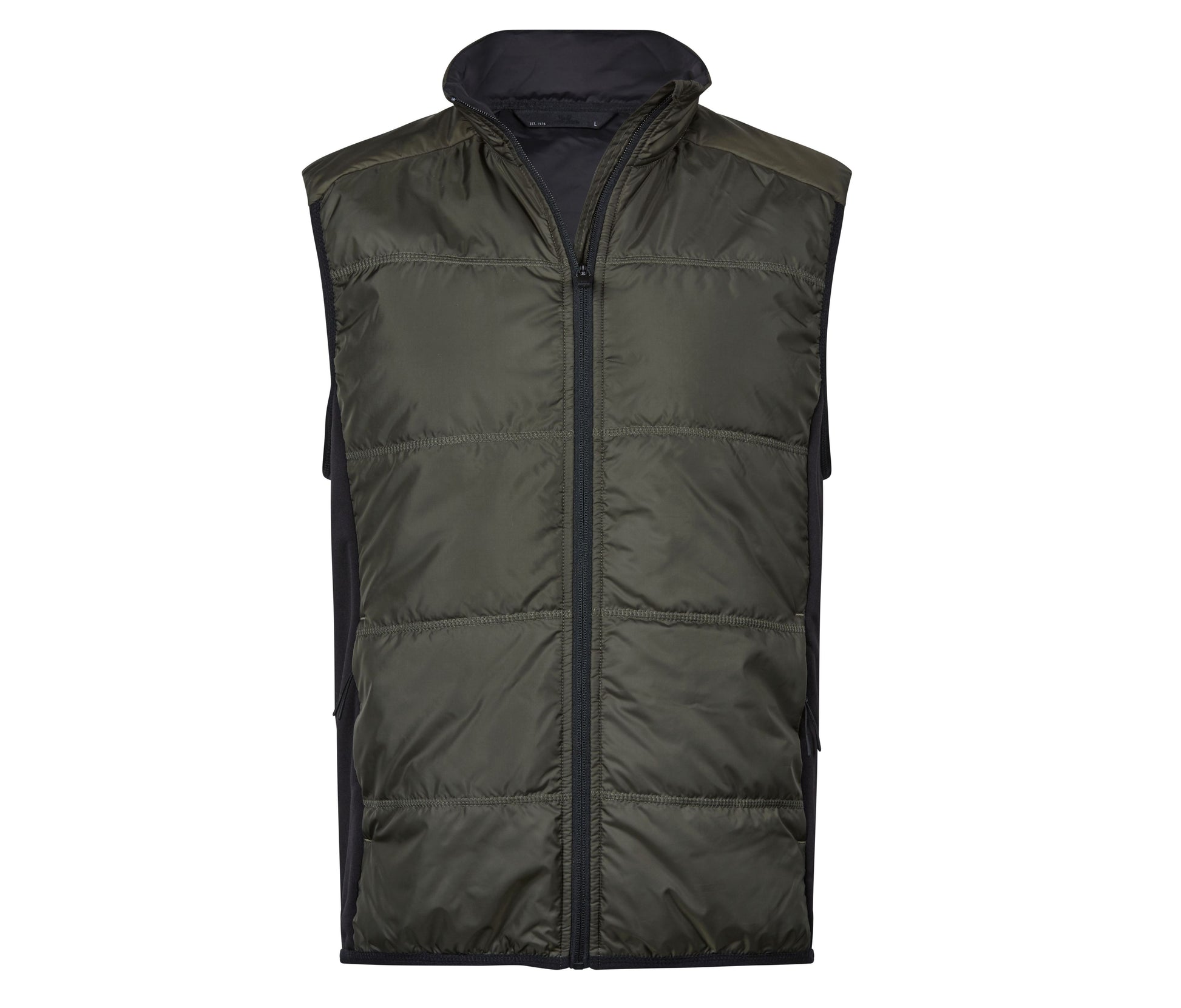 Bodywarmer Bi-Matière - Deep Green / Black