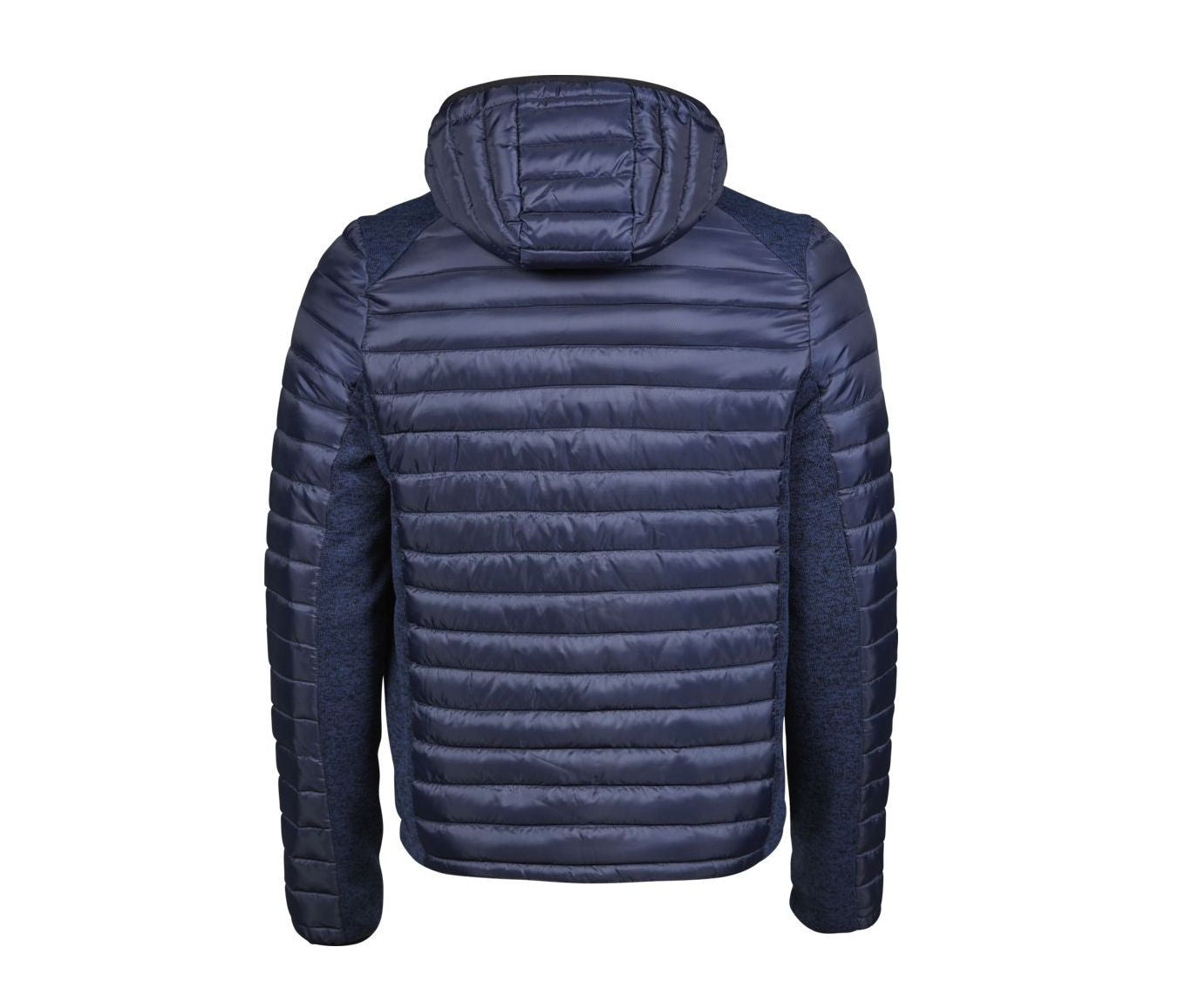 Doudoune Capuche Crossover Homme - Navy/navy Melange