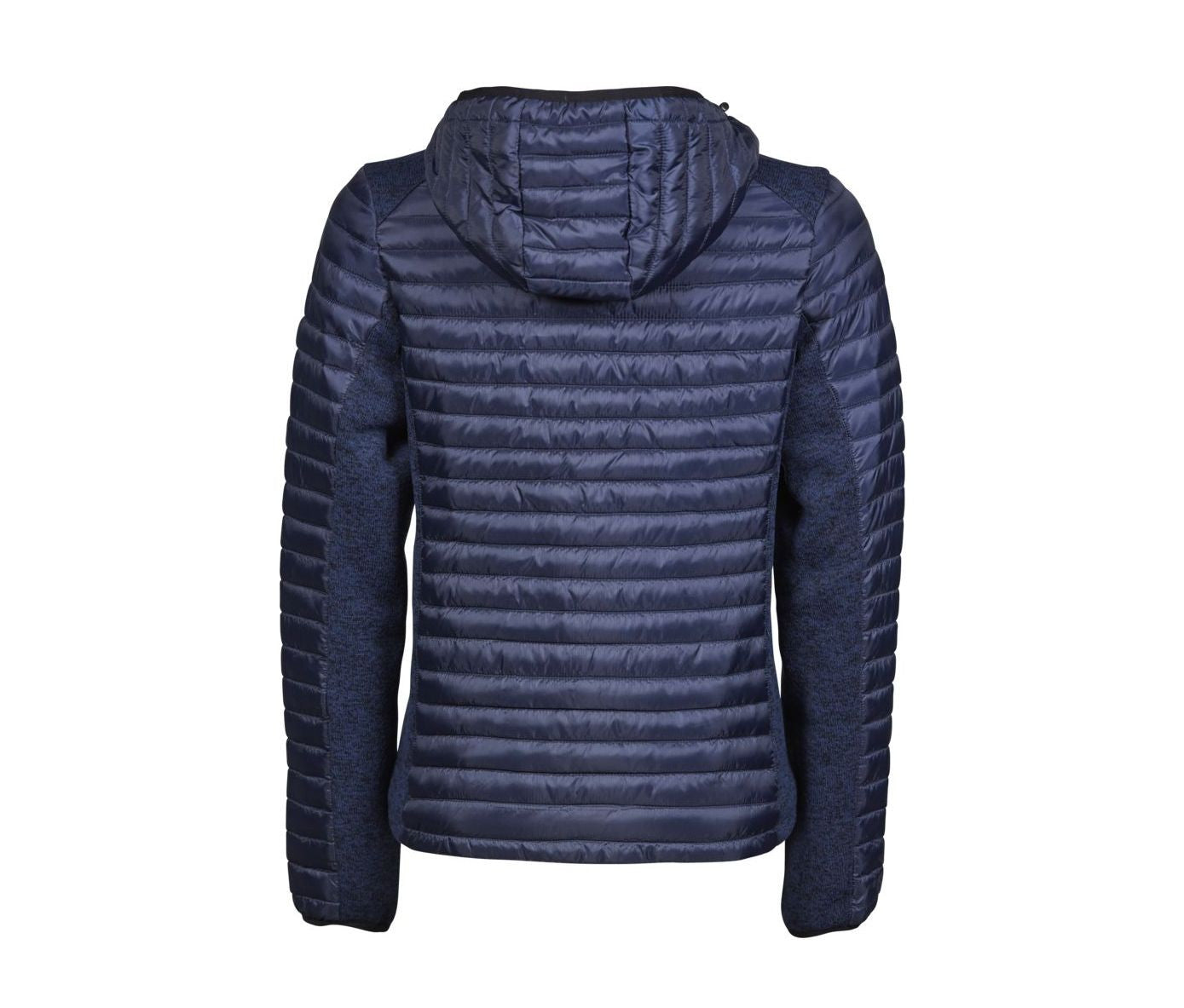 Doudoune Capuche Crossover Femme - Navy/navy Melange
