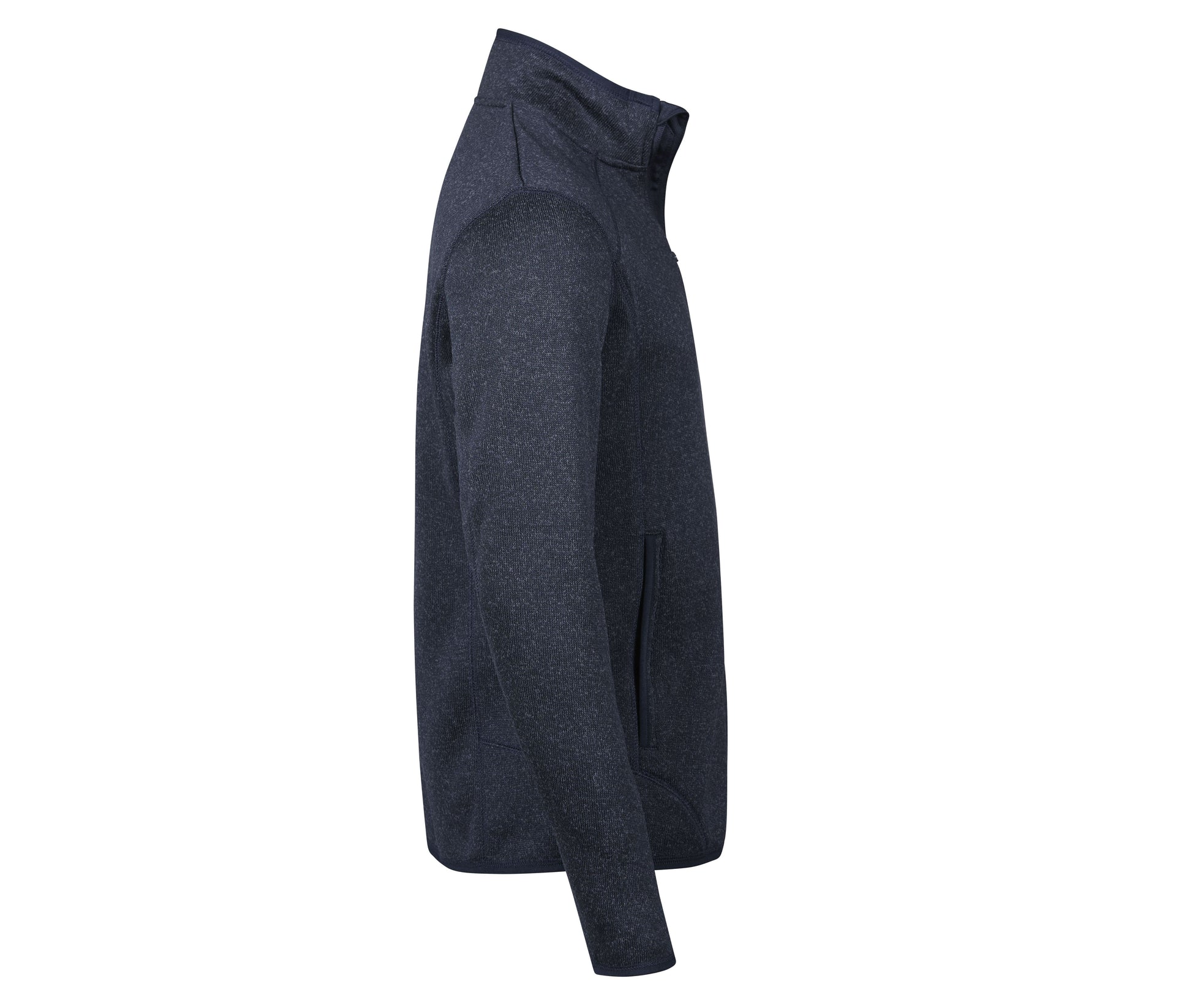 Veste Polaire Homme - Navy Melange