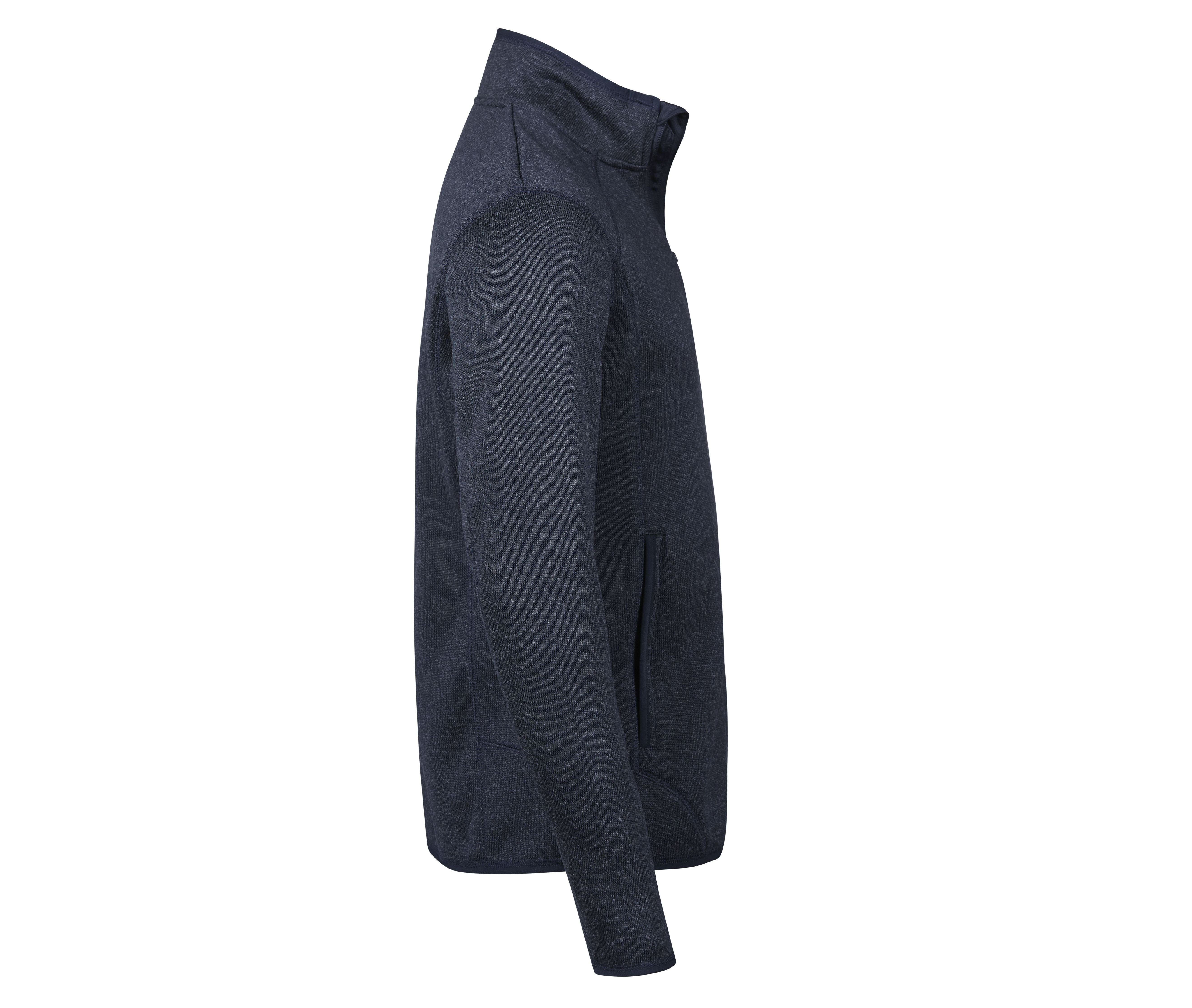 Veste Polaire Homme - Navy Melange