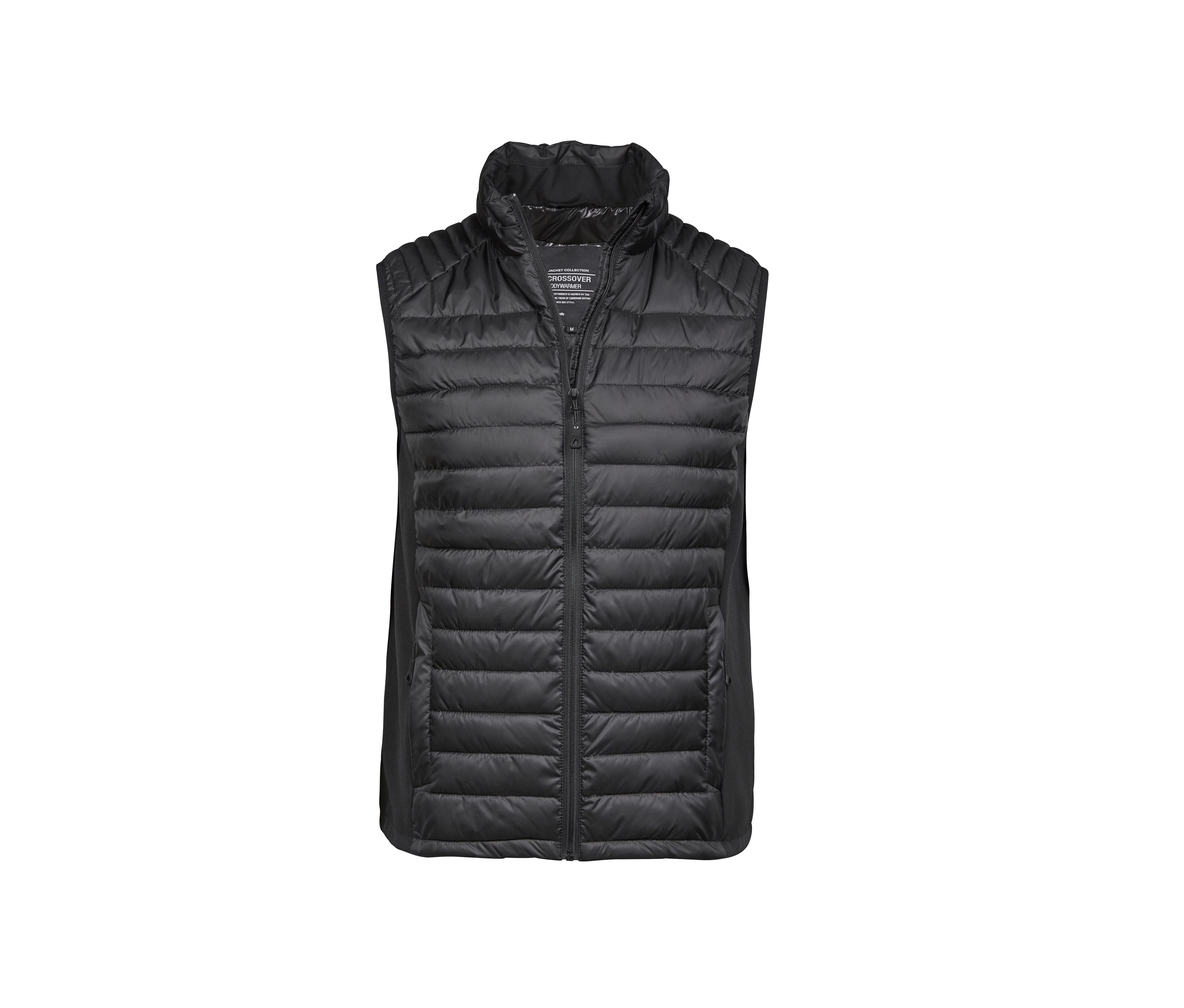 Bodywarmer Bi-Matière Homme - Black / Black / Black