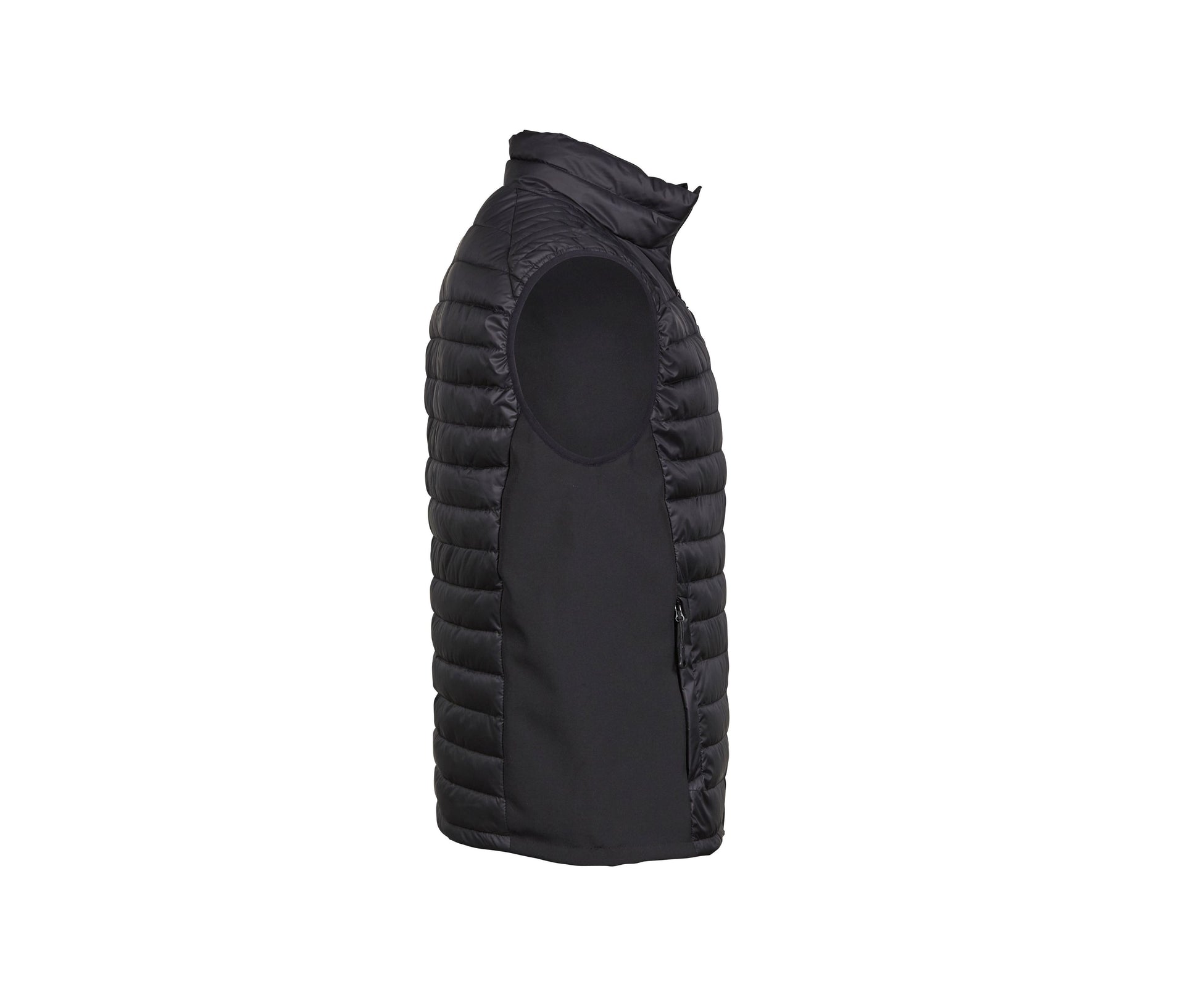 Bodywarmer Bi-Matière Homme - Black / Black / Black