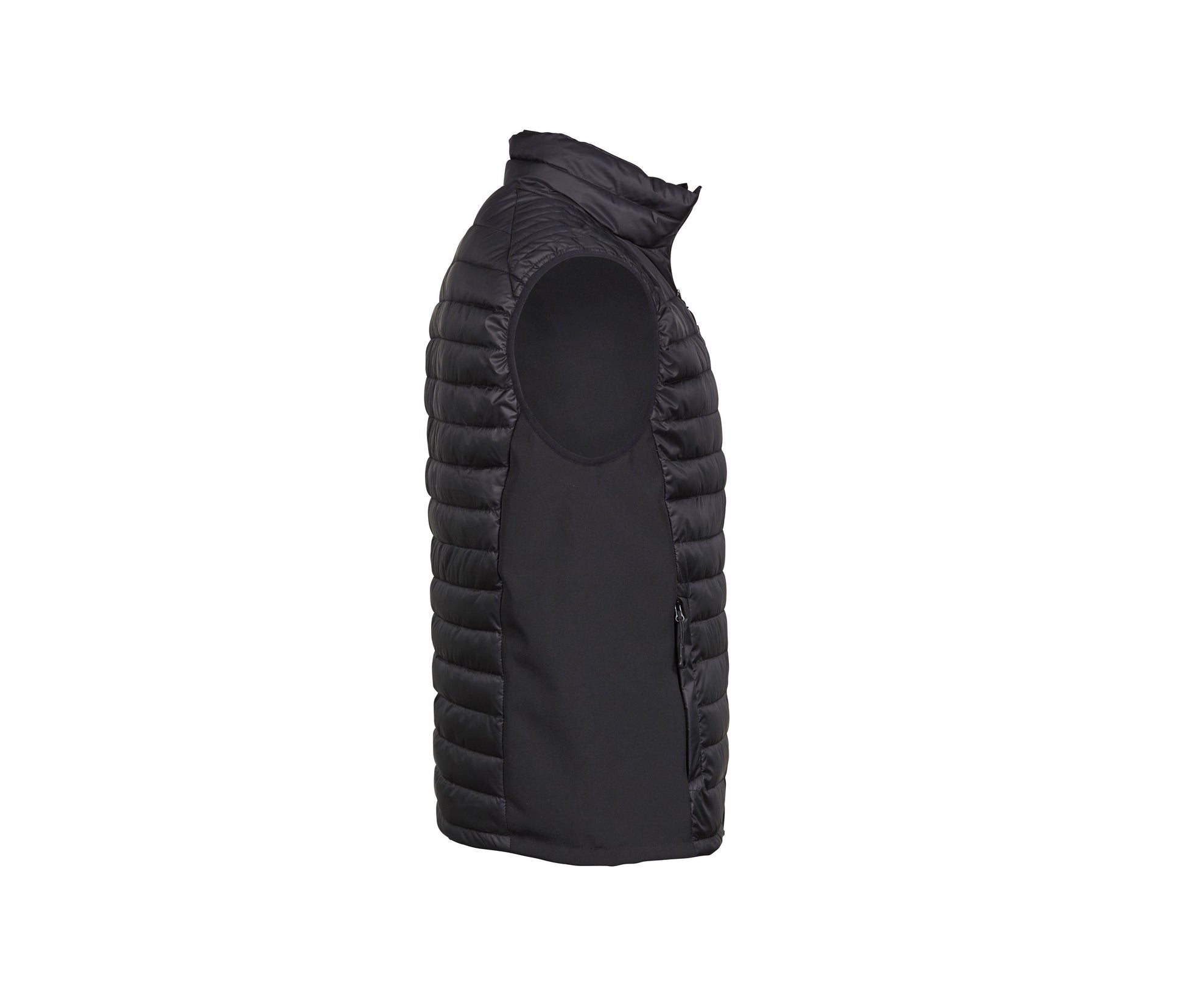 Bodywarmer Bi-Matière Homme - Black / Black / Black