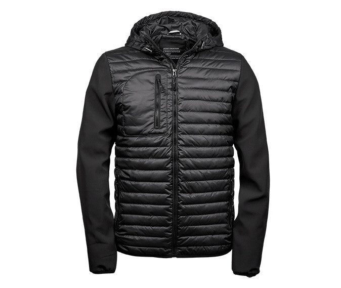 Veste Bi-Matière Homme - Black / Black
