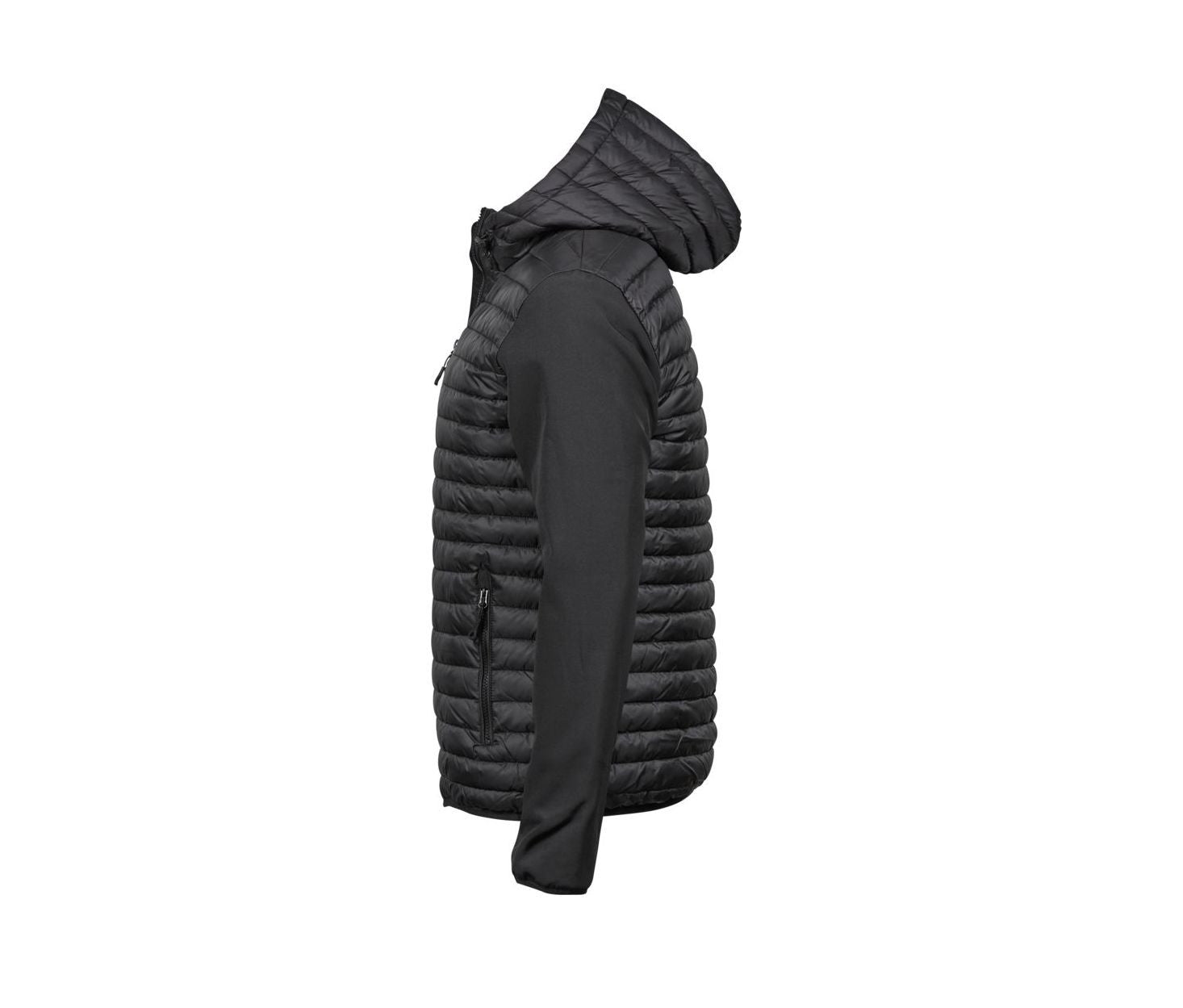 Veste Bi-Matière Homme - Black / Black