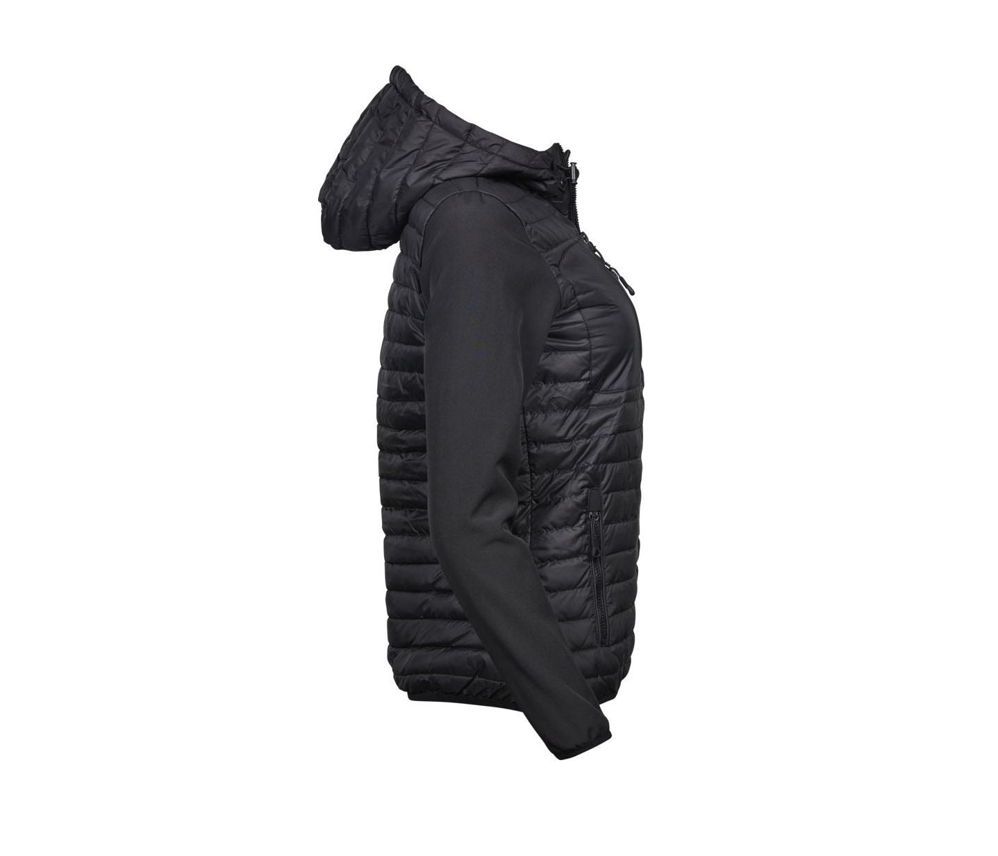 Veste Bi-Matière Femme - Black/black