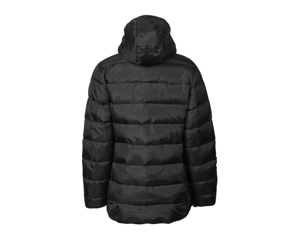 Doudoune à Capuche en Polyester Recyclé - Black