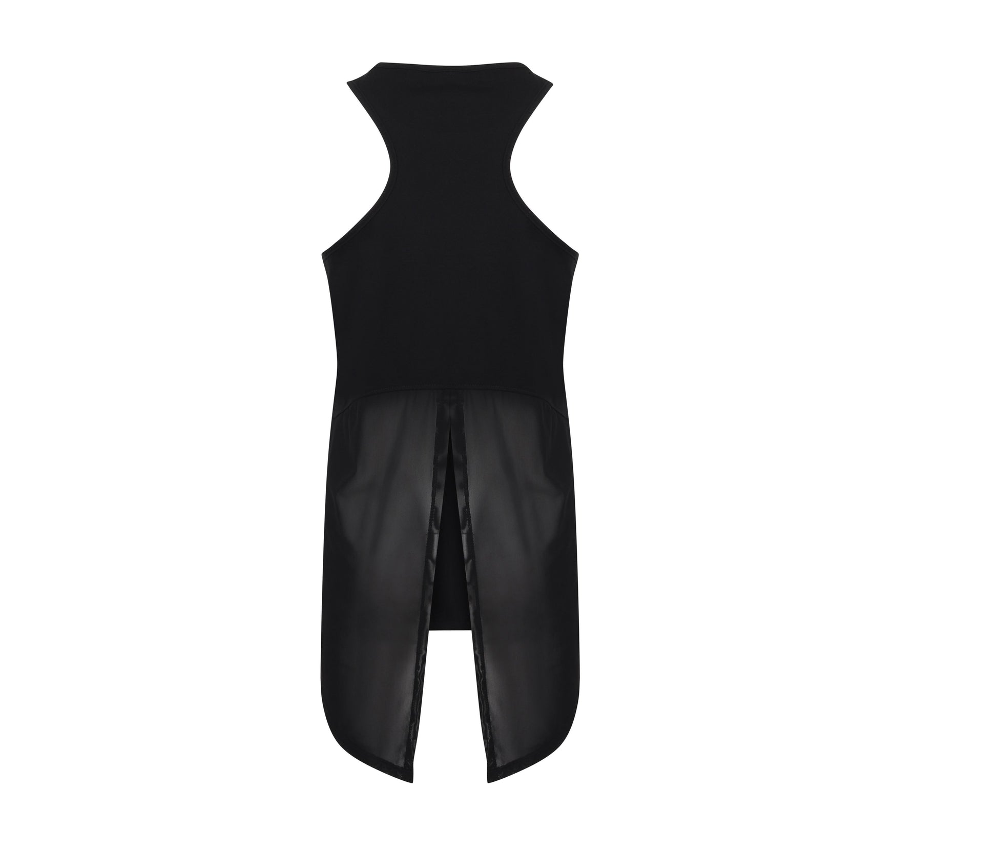 Débardeur Femme Ouvert Dans le Dos - Black
