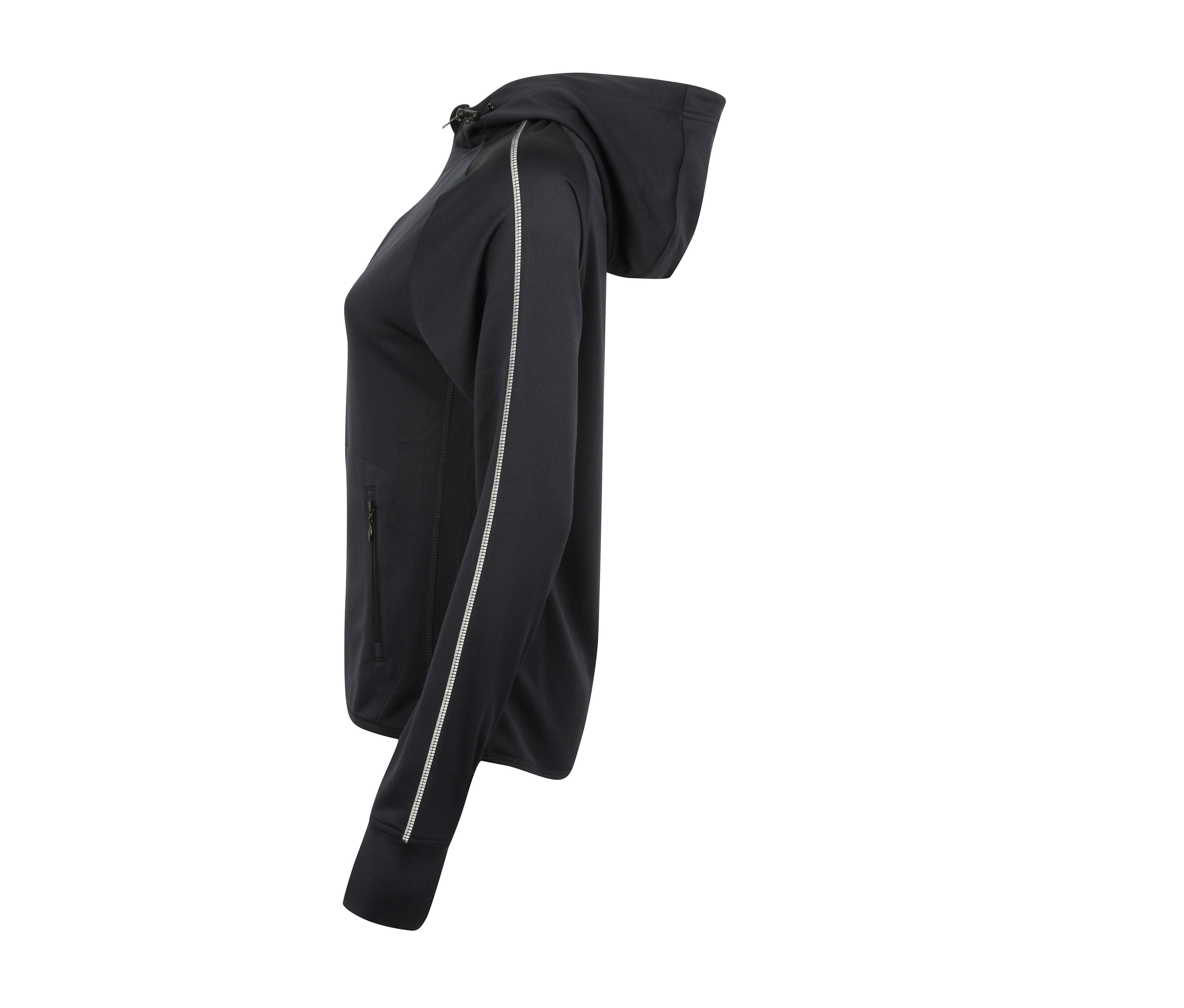 Sweat Capuche Sport Femme - Black