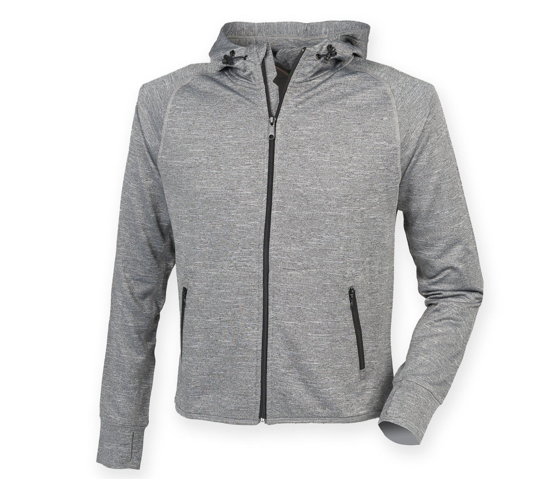 Sweat Capuche Sport Femme - Grey Marl