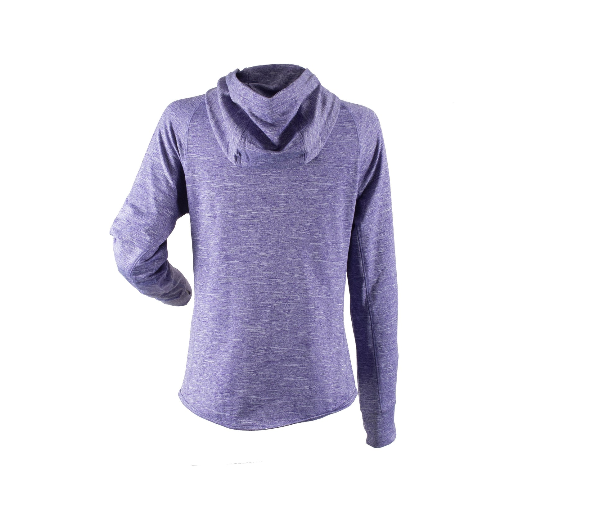 Sweat Capuche Sport Femme - Purple Marl