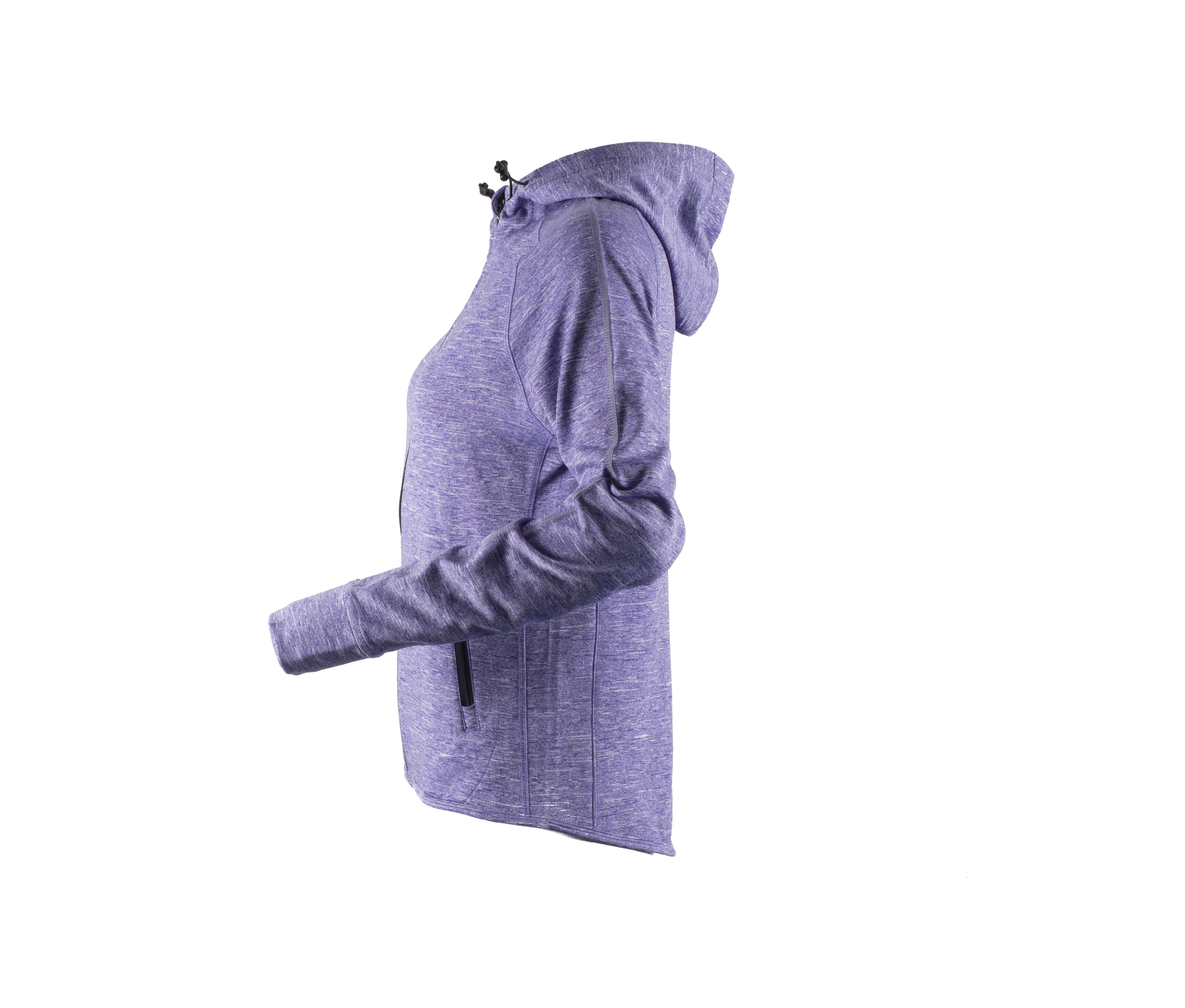 Sweat Capuche Sport Femme - Purple Marl