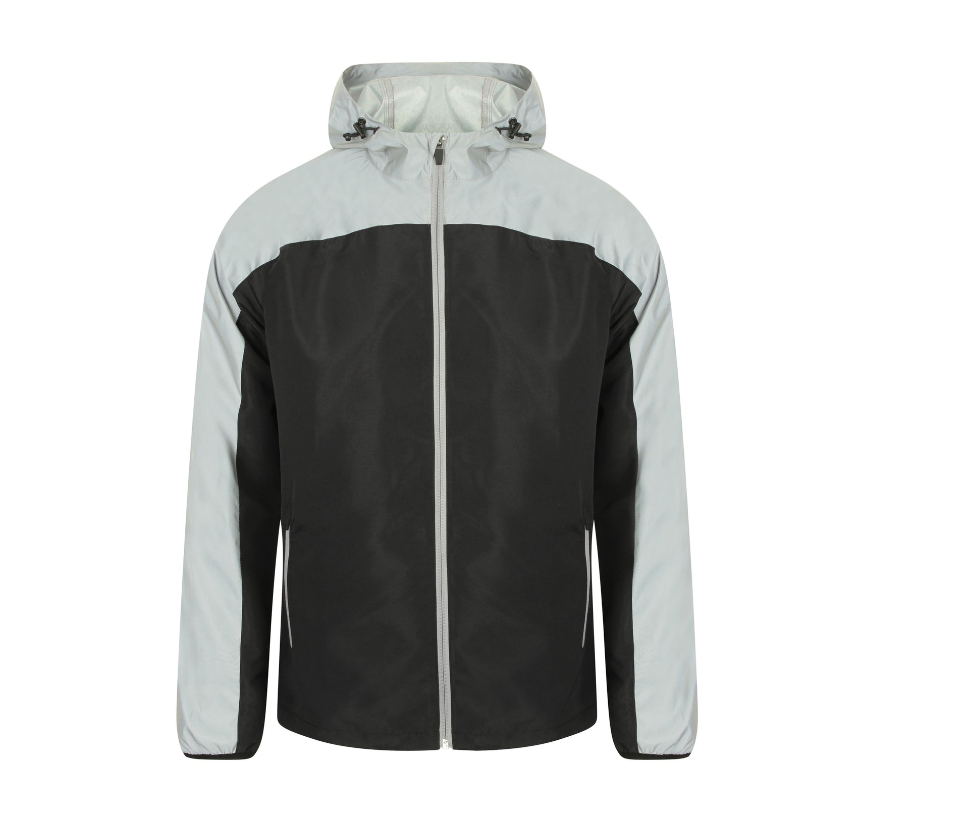Coupe-Vent Haute-Visibilité - Black/reflective