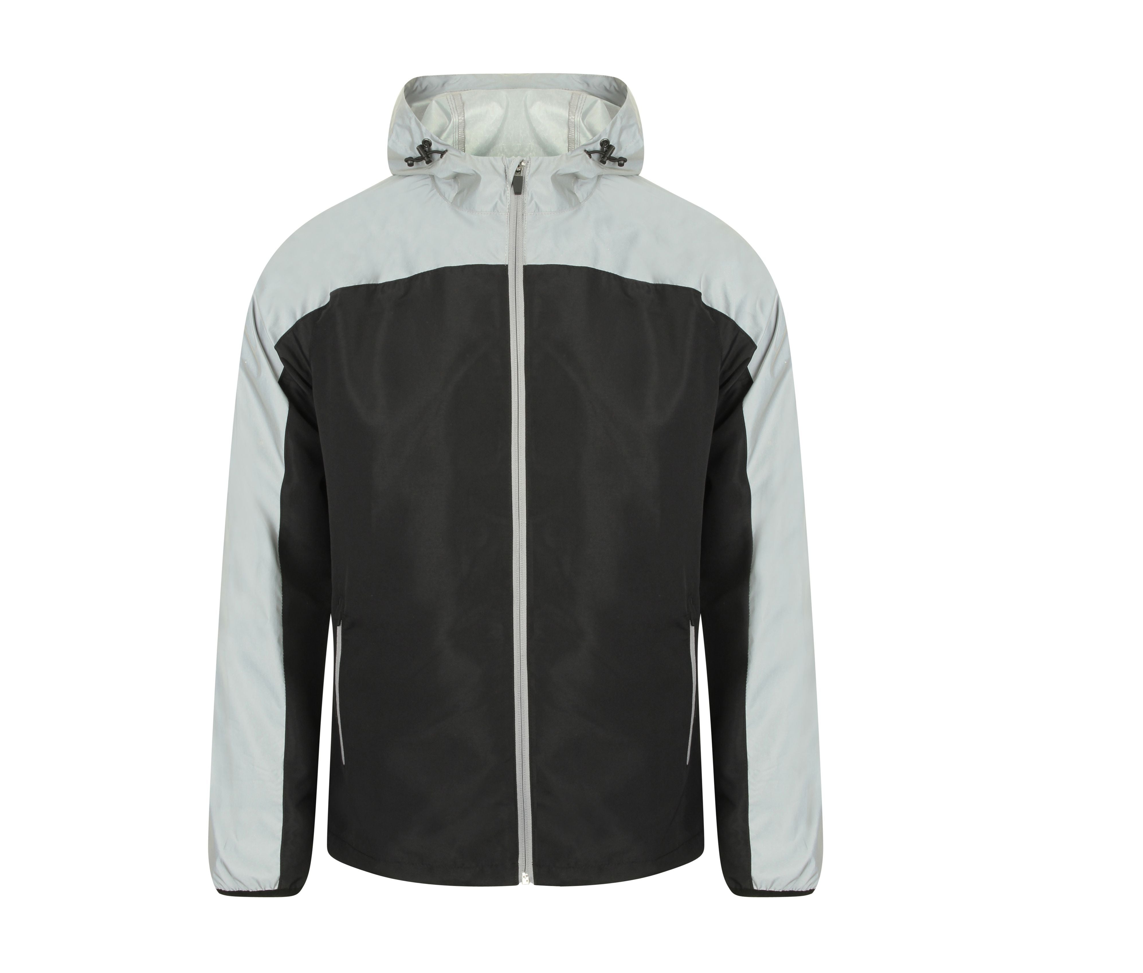 Coupe-Vent Haute-Visibilité - Black/reflective