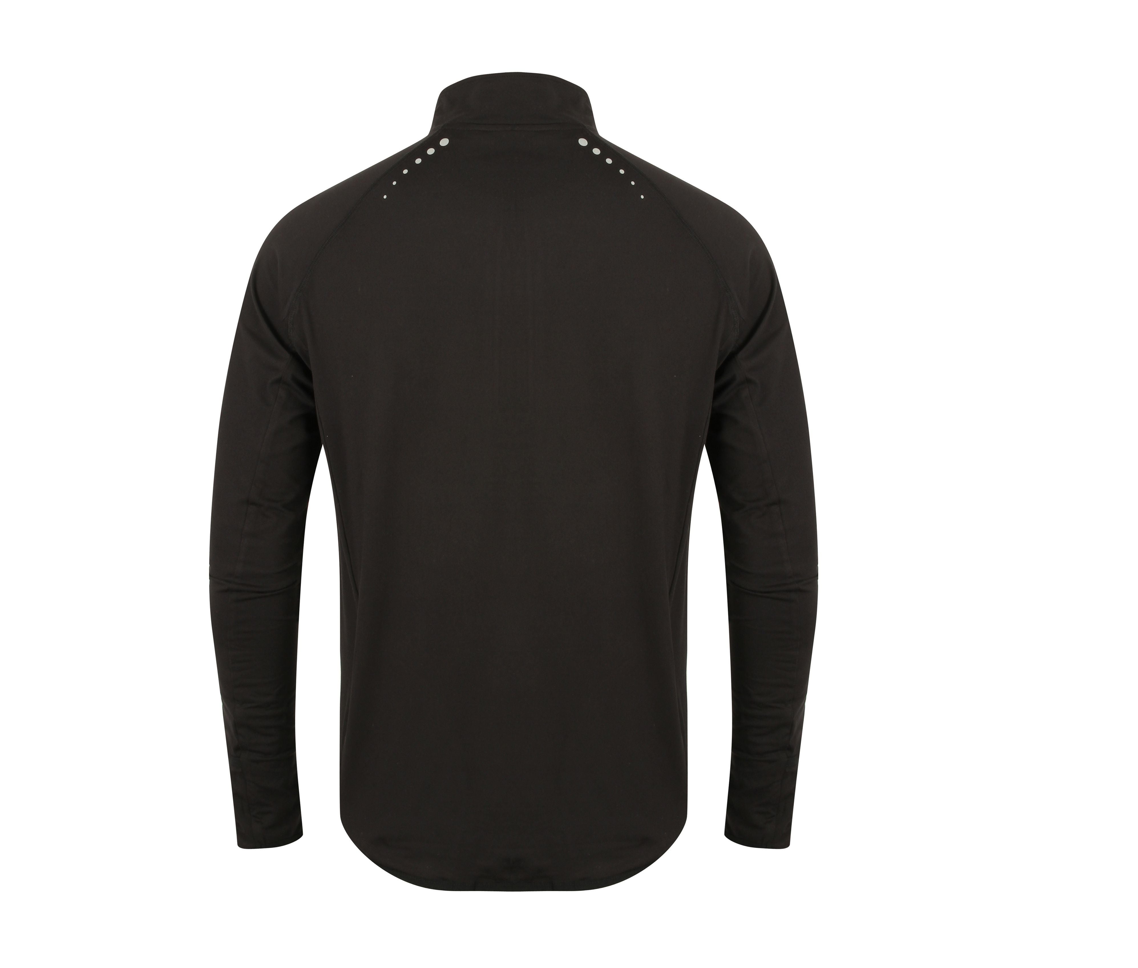 1/4 Zip Tee-Shirt Sport - Black