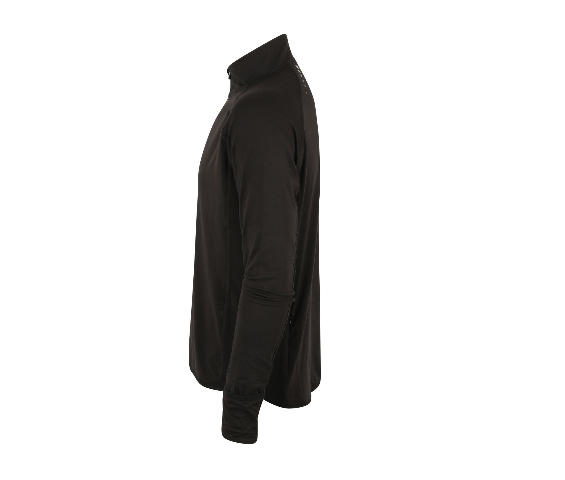 1/4 Zip Tee-Shirt Sport - Black
