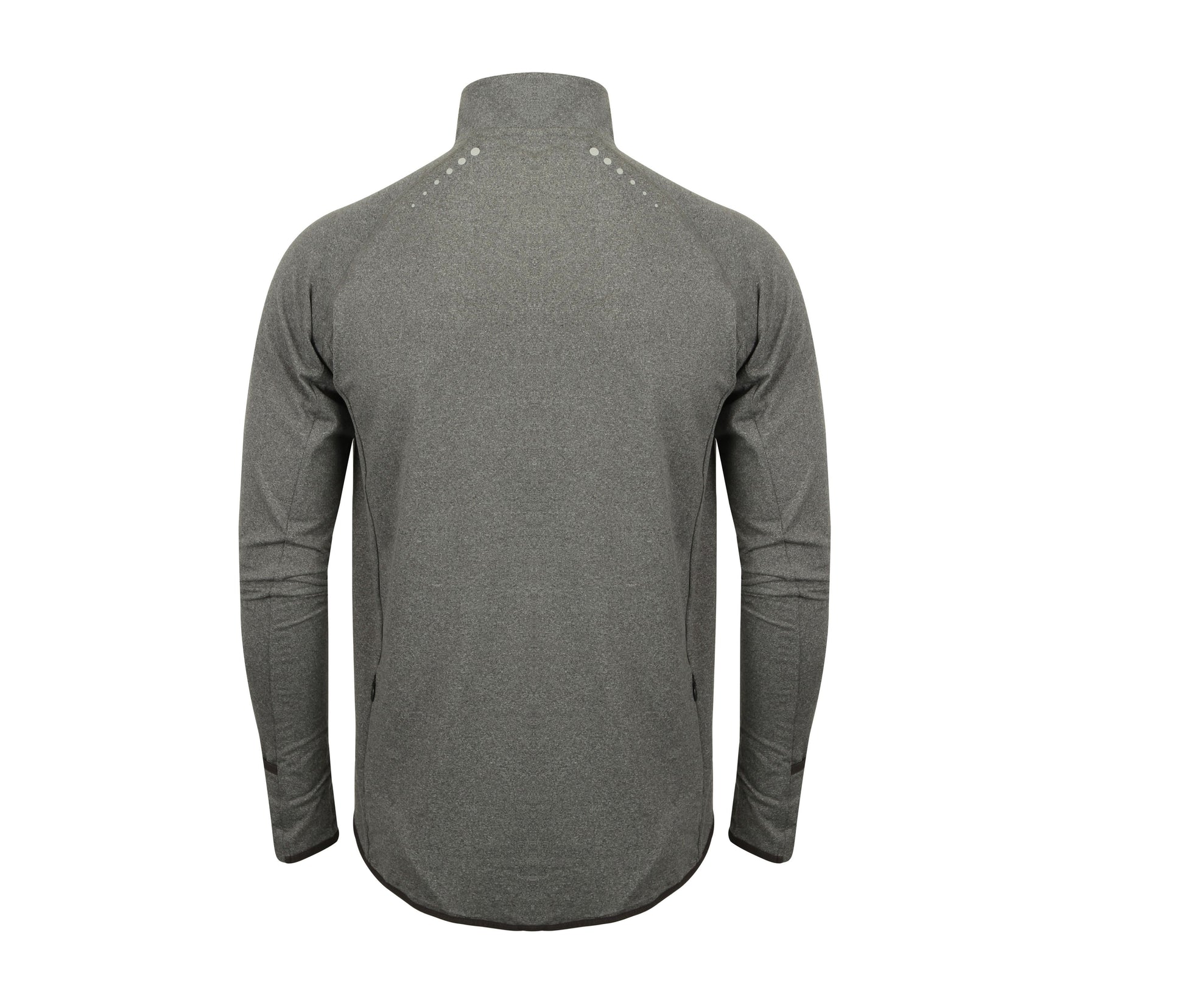 1/4 Zip Tee-Shirt Sport - Grey Marl