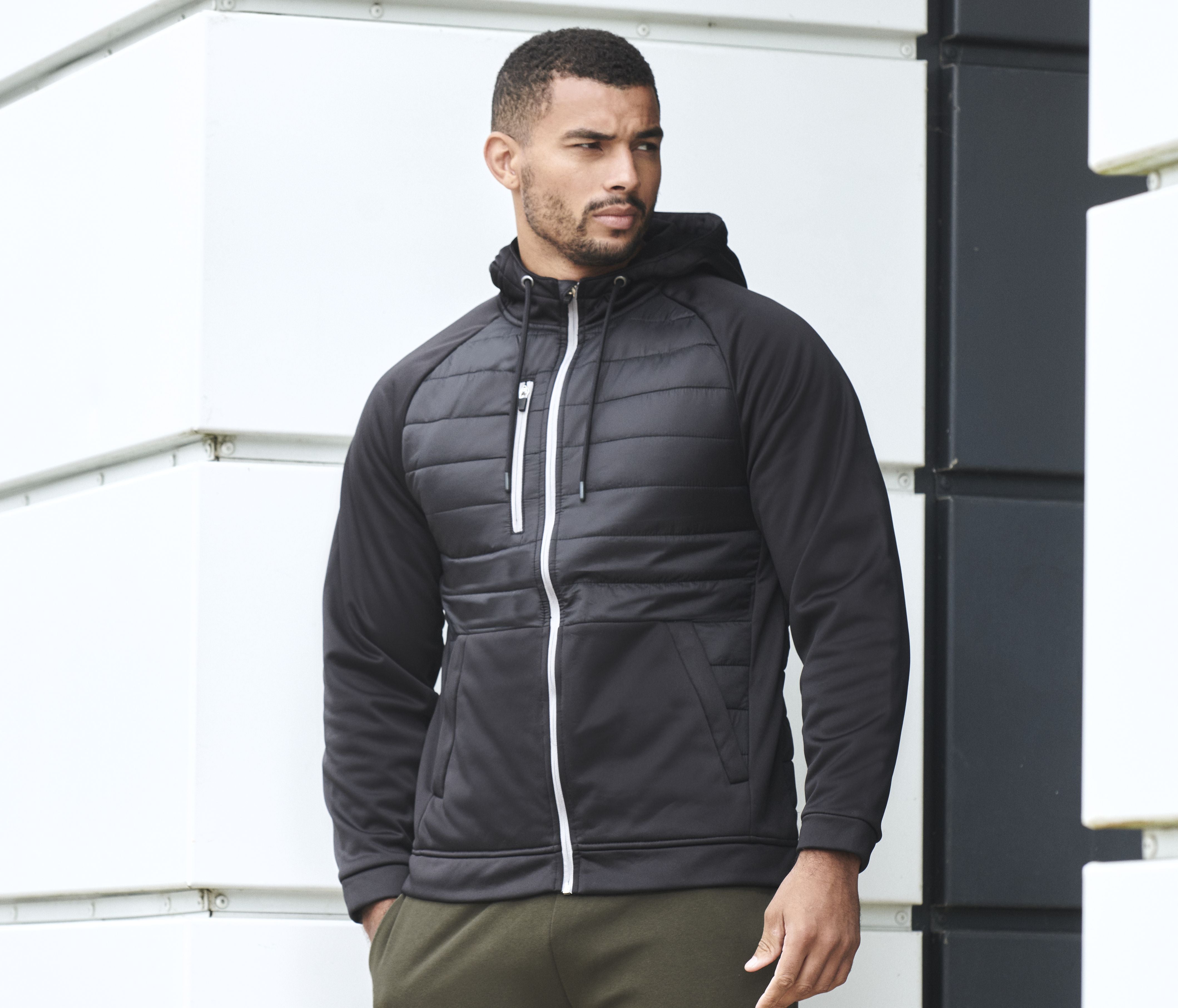Veste bi-matière
