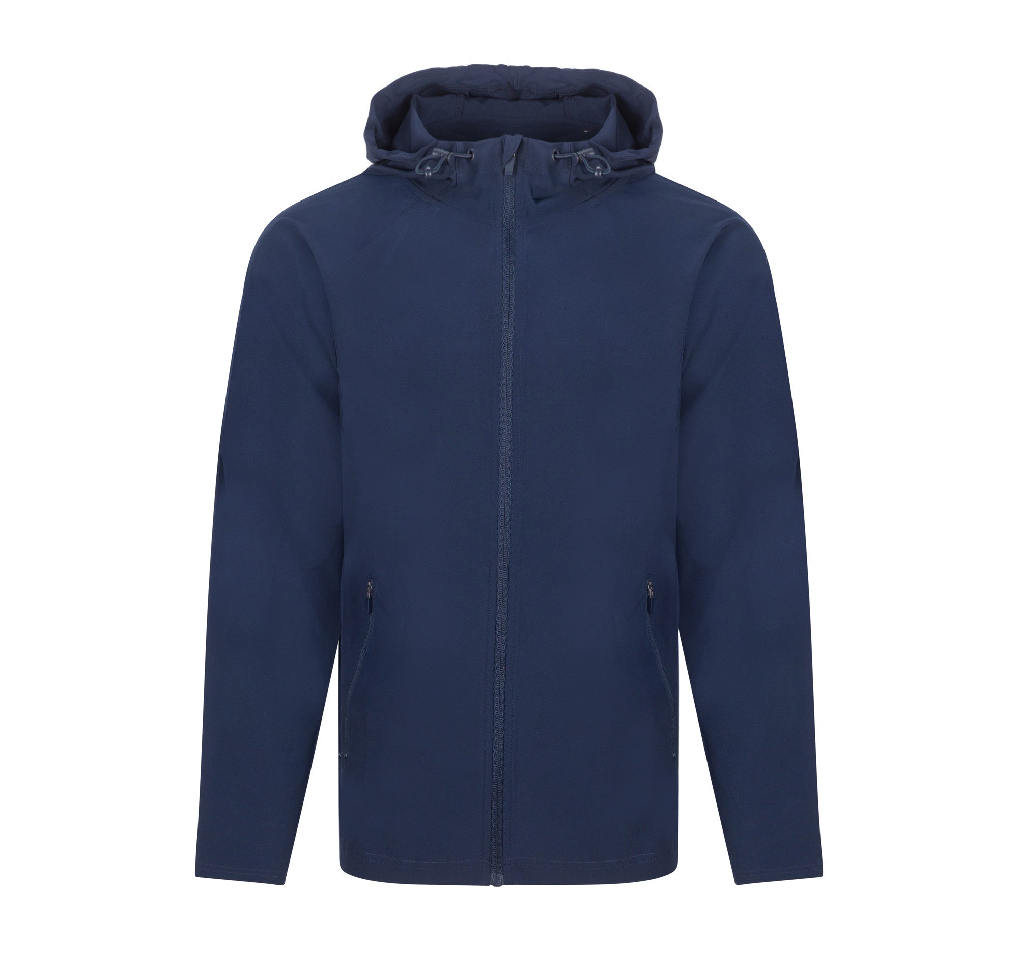 Sweat à Capuche Zippé de Sport Unisexe - Navy